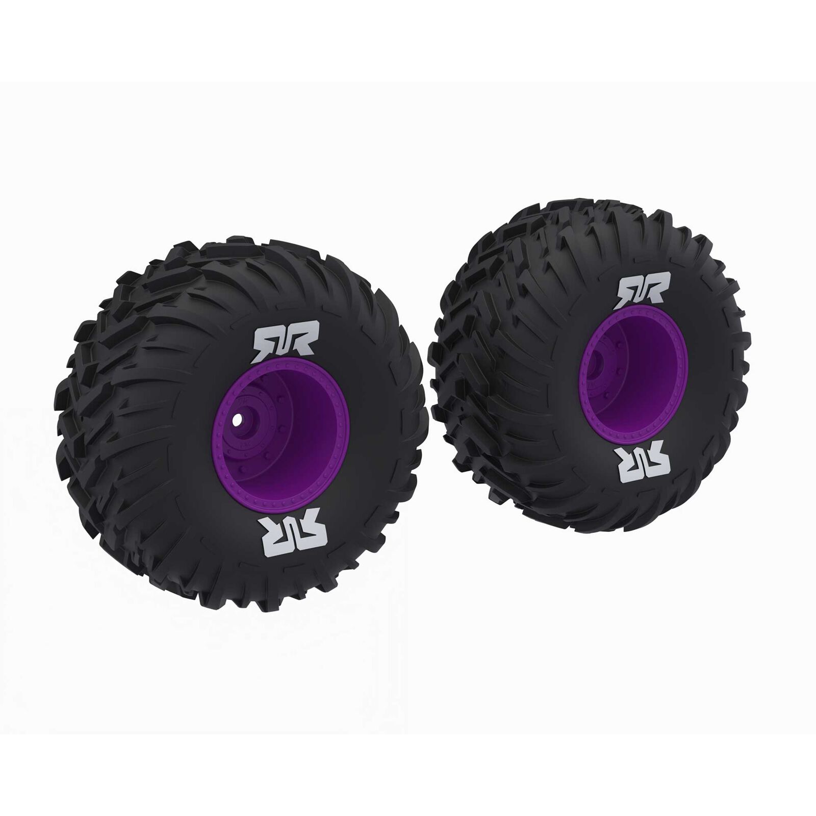 ARRMA dBoots Cut Chevron MT Tire Set Glued-ARA-2574/ARA-2575/ARA-2576