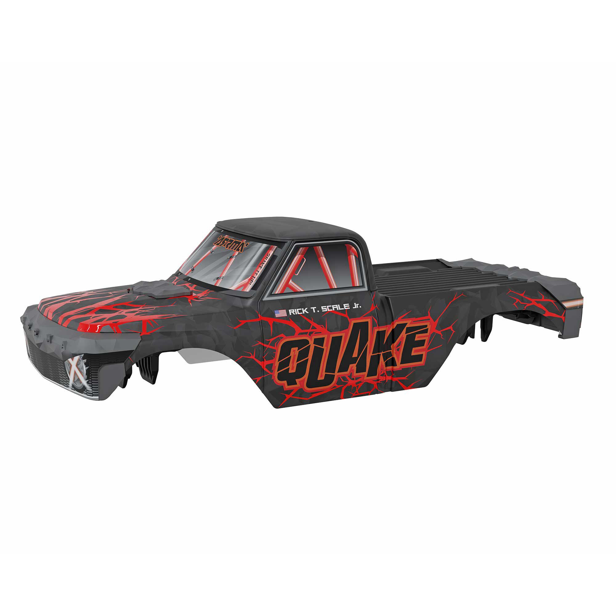 ARRMA QUAKE GROM Body, Red-ARA-2588