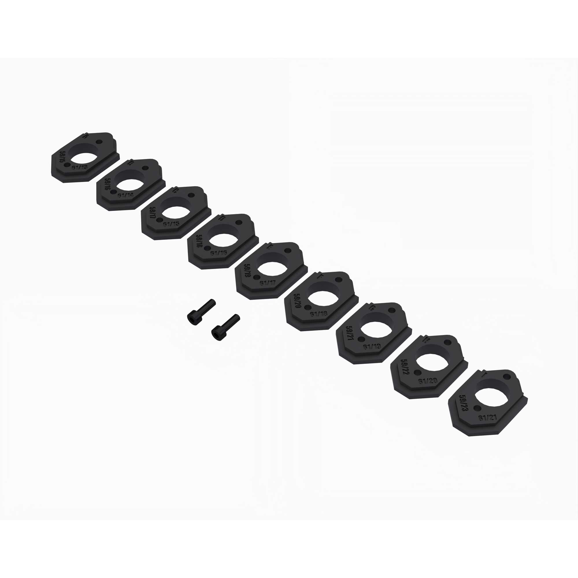 ARRMA Motor Plate Set (9): GROM-ARA-2598