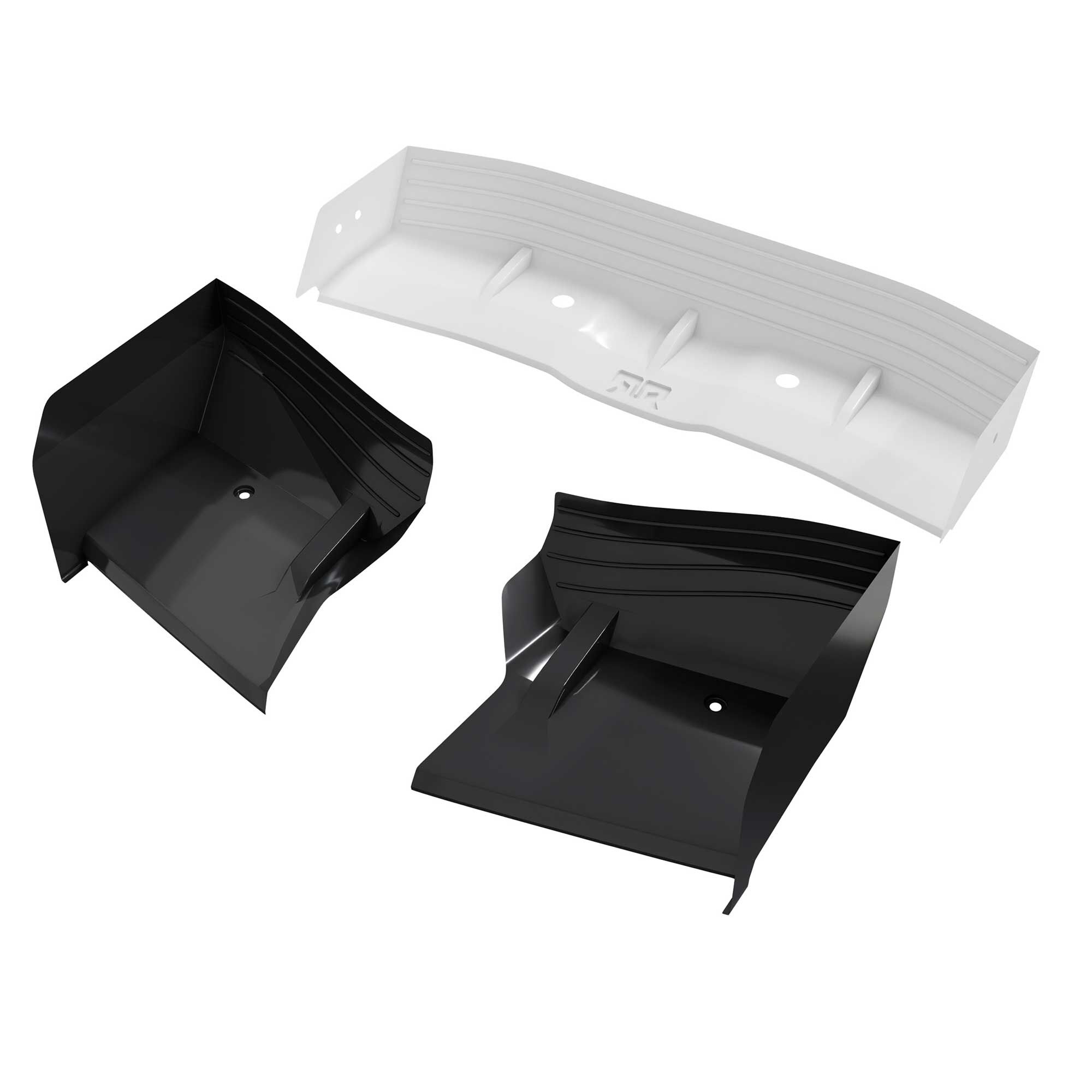 ARRMA LIMITLESS Wing Set Painted (Black/White)-ARA-2809