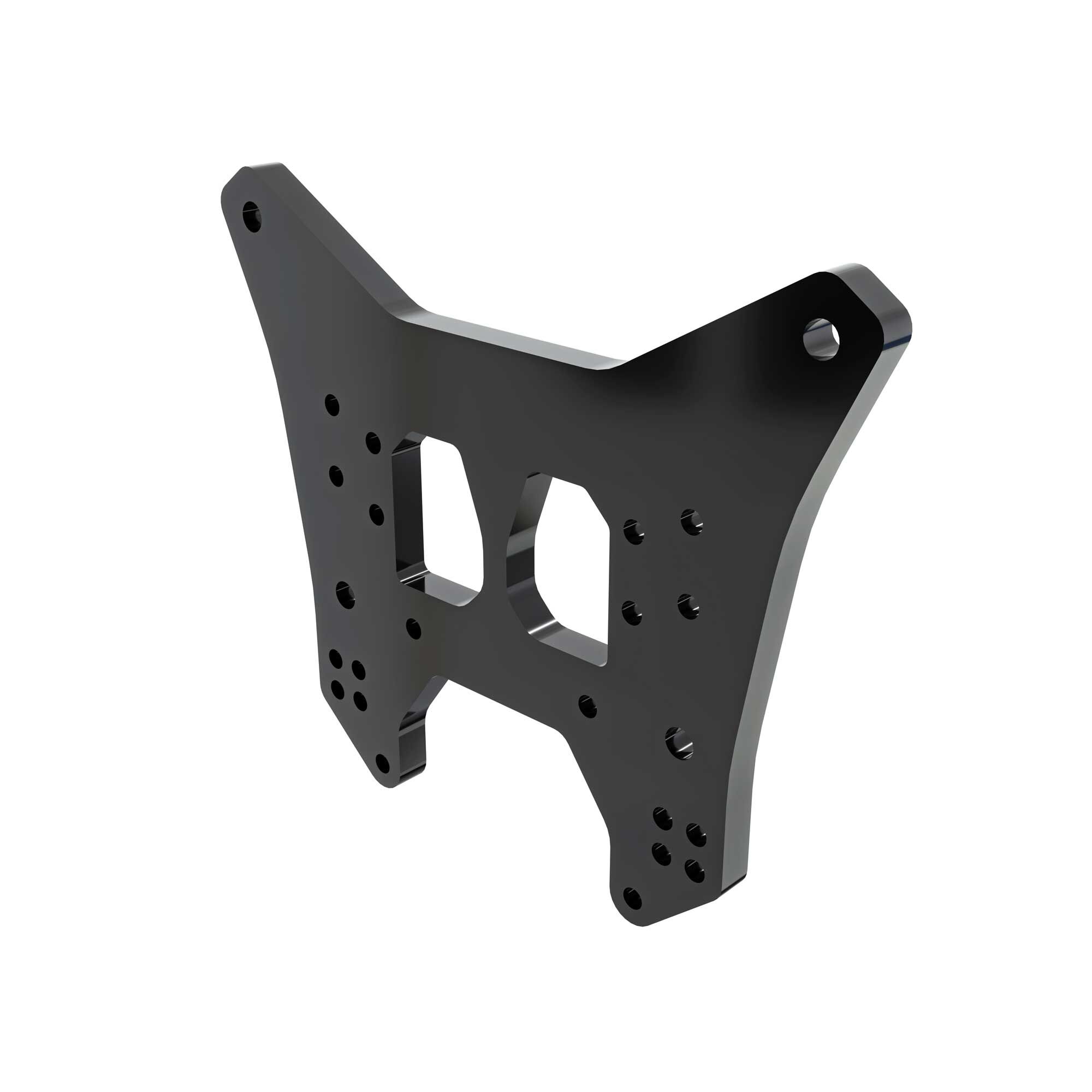 ARRMA Aluminum Rear Shock Tower, Black-ARA-4296