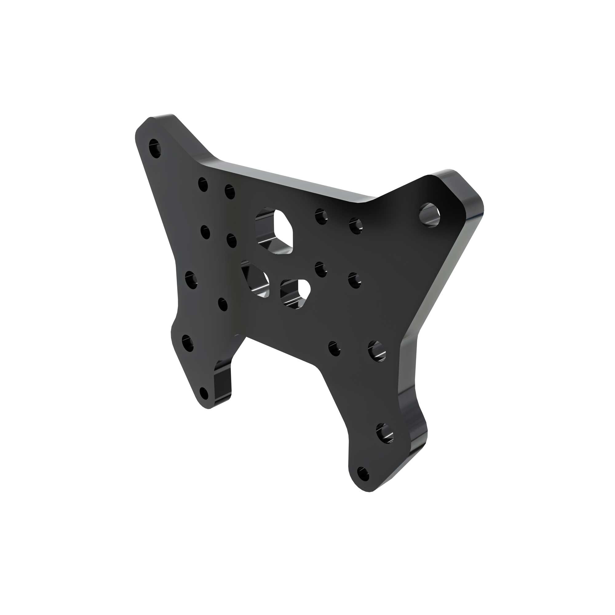 ARRMA Aluminum Front Shock Tower, Black-ARA-4297