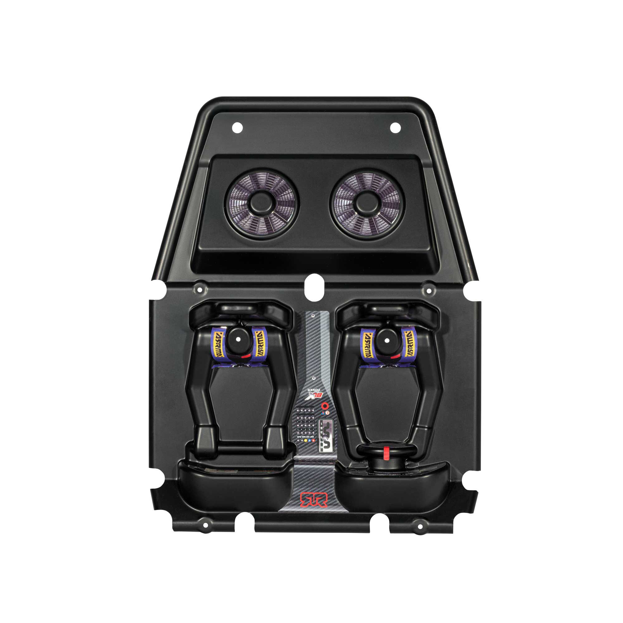 ARRMA MOJAVE 6S BLX Interior Cockpit w/ Decals, Black-ARA-4557