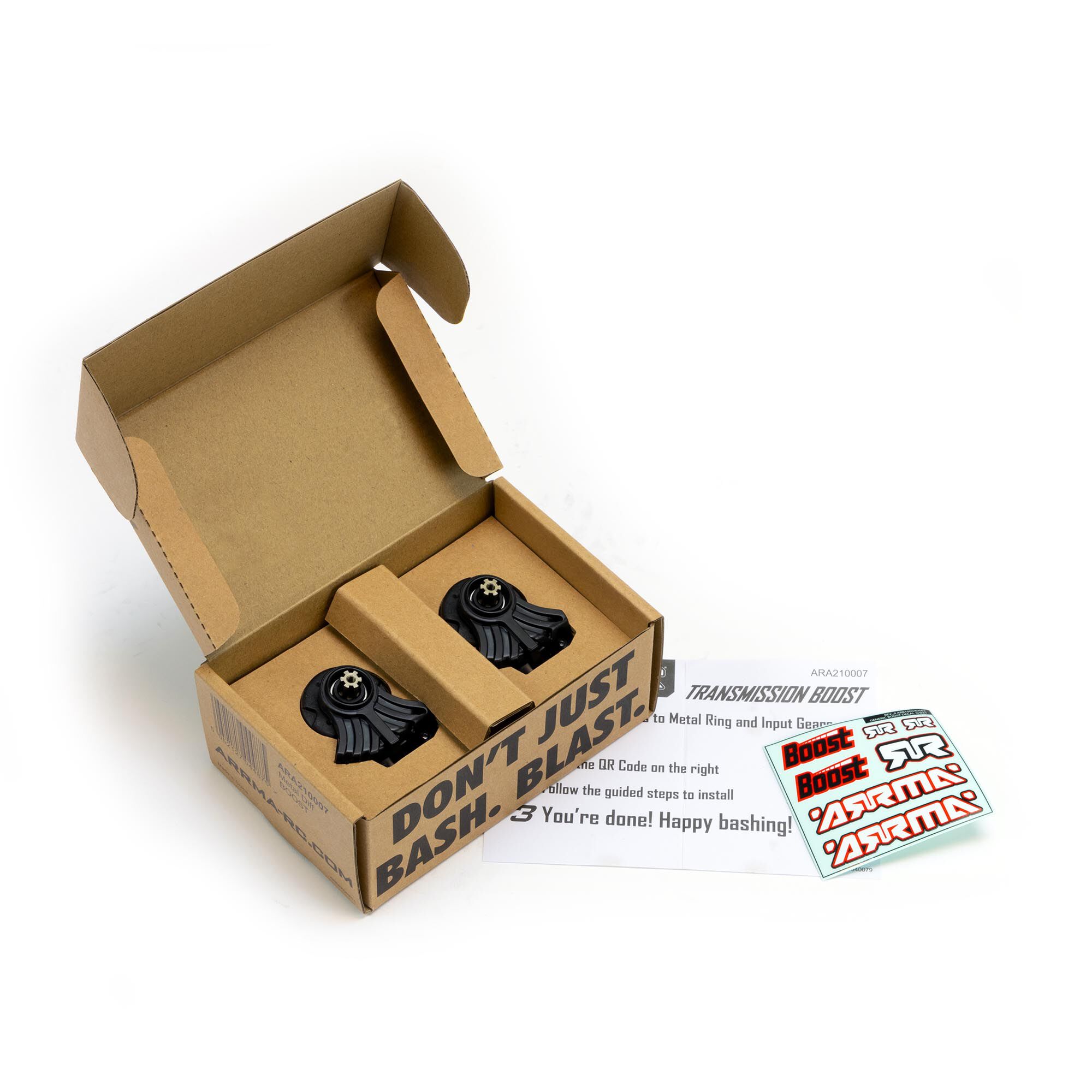 arrma boost box Wide Arm (ARA230008) and 20T) to customize your vehicles torque and speed according to your preferences 3S Brushless BOOST Box Arrma