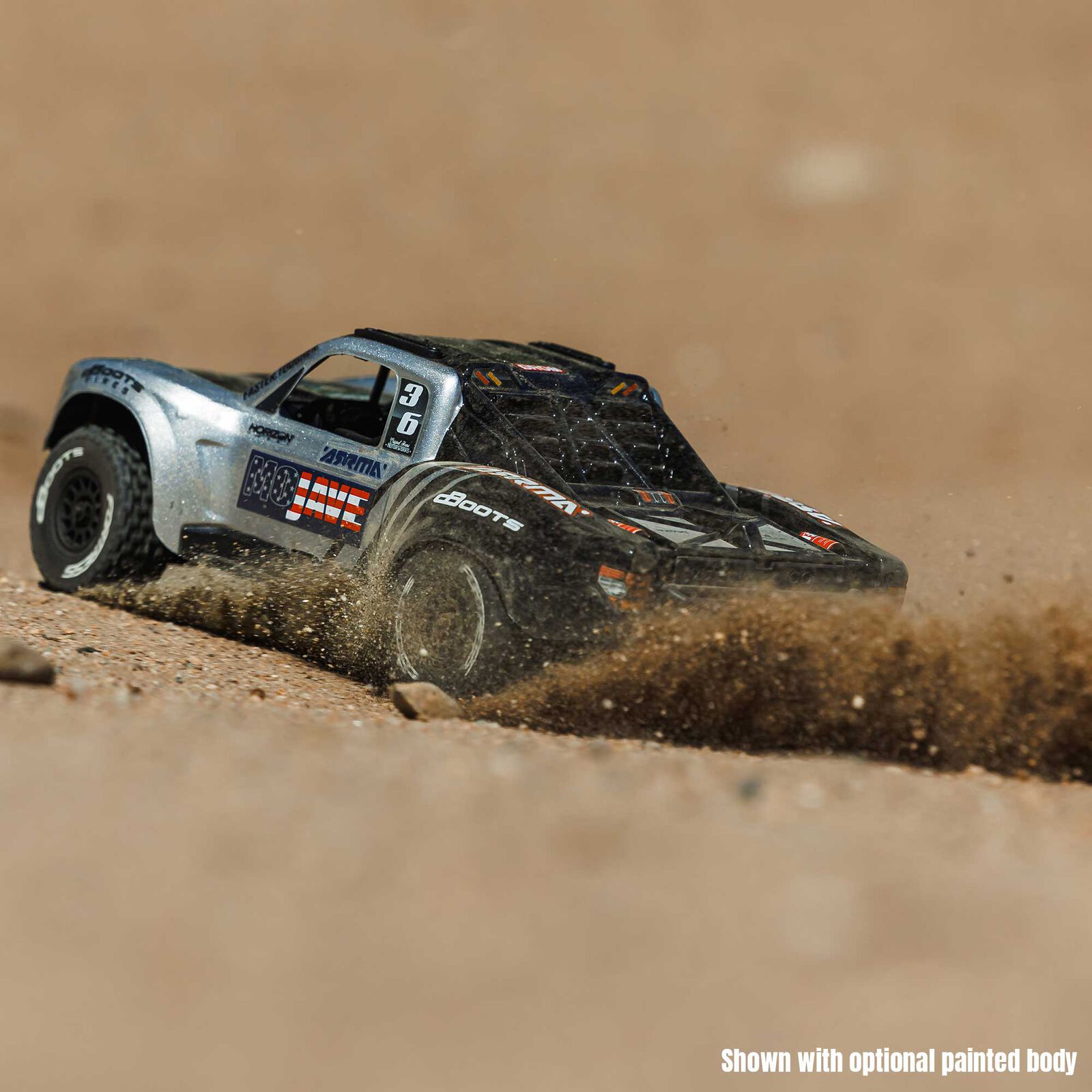 ARRMA 1/16 MOJAVE GROM RTA Kit (Battery & Charger Included)-ARA2104KT1