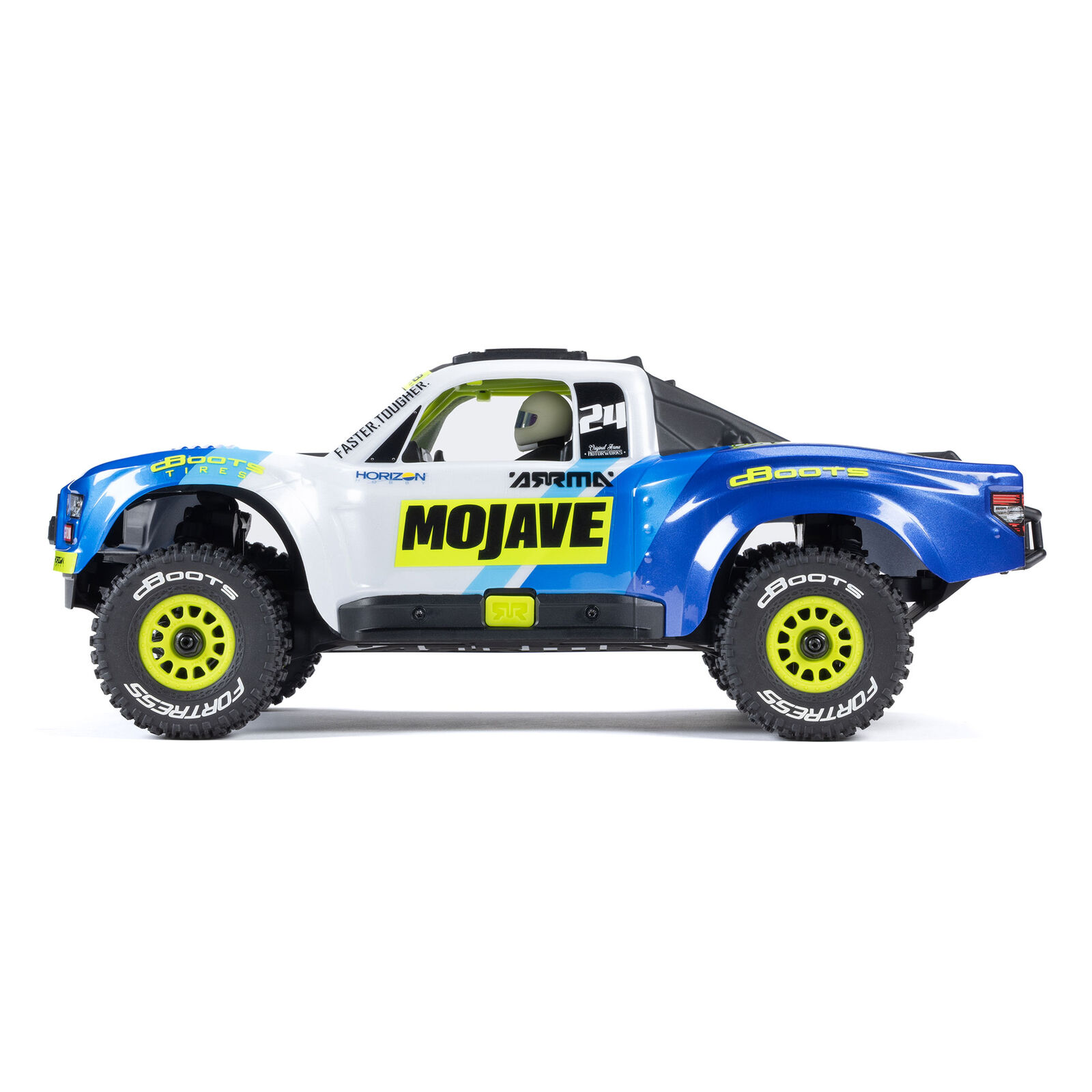 Arrma 1/16 MOJAVE GROM 4X4 RTR Brushed Desert Truck (Battery & Charger Included), Red/Black