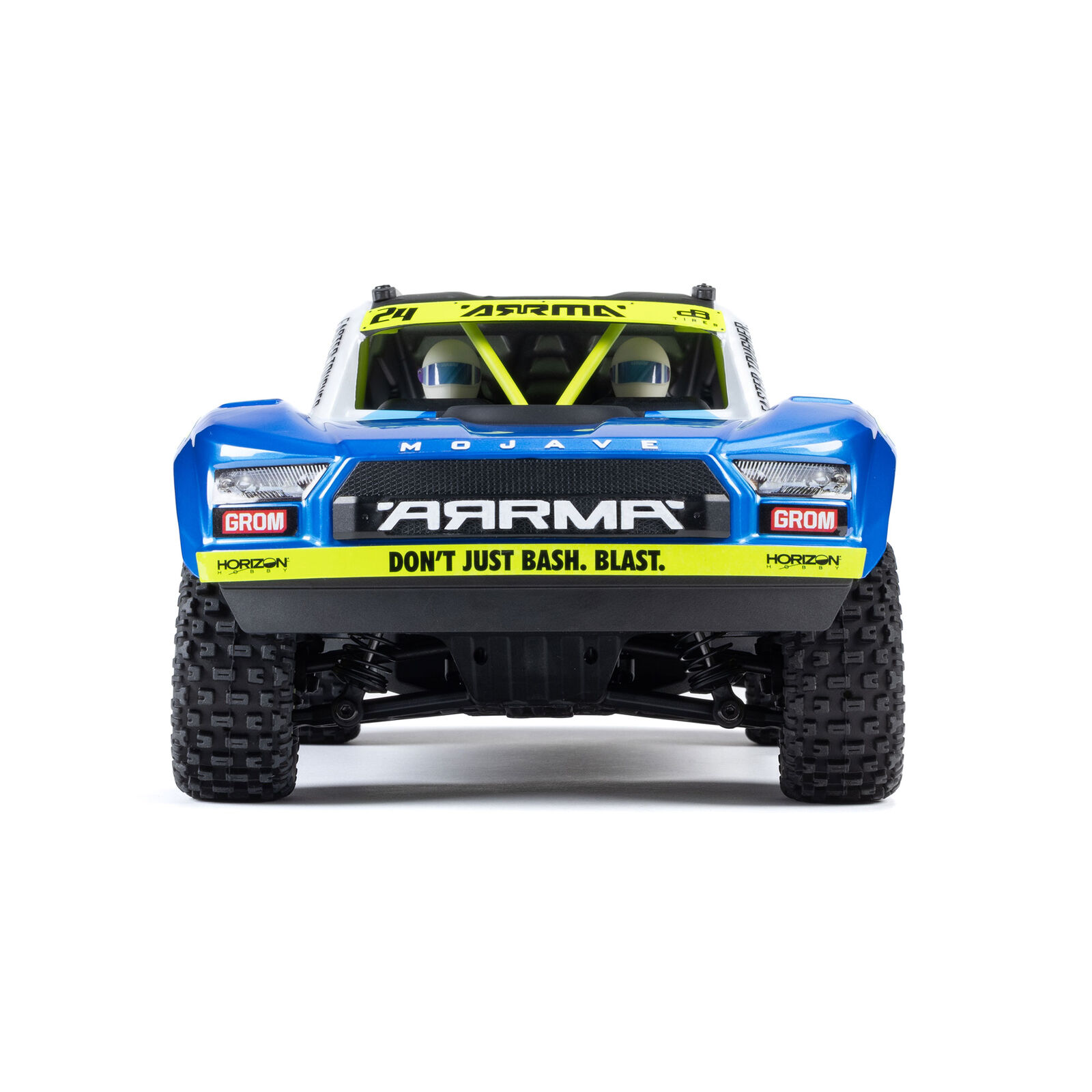 Arrma 1/16 MOJAVE GROM 4X4 RTR Brushed Desert Truck (Battery & Charger Included), Red/Black