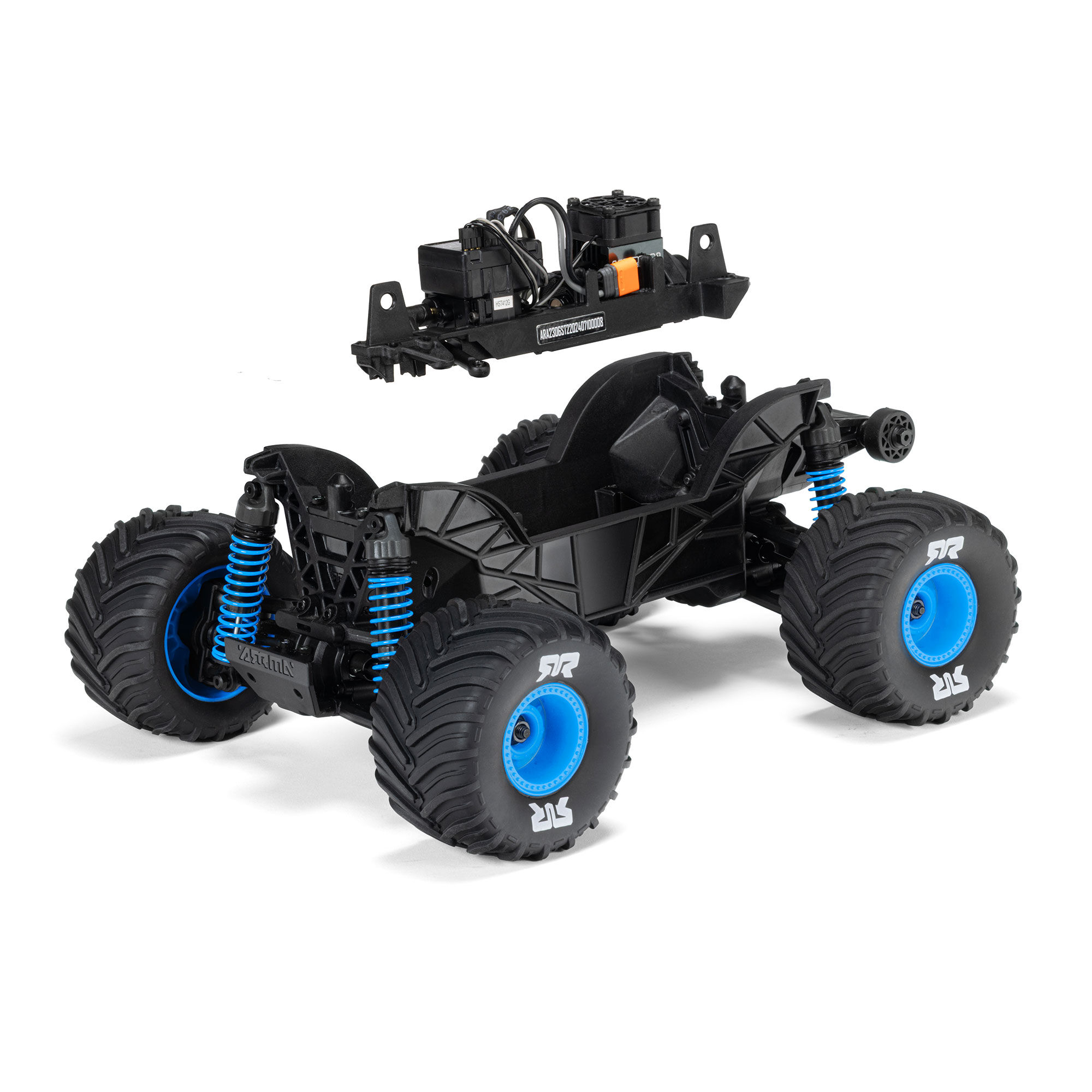 ARRMA 1/16 FREEDOM FLYER 4X4 RTR Monster Truck (Battery & Charger Included), White-ARA2130FF