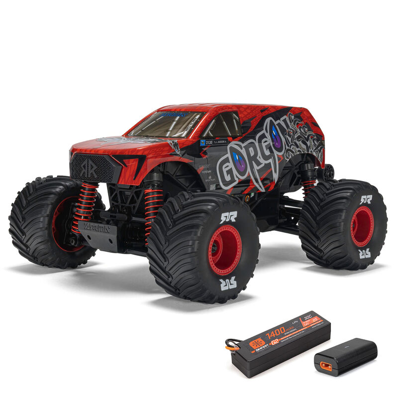 ARRMA 1/16 GORGON GROM 4X4 RTR Brushed Monster Truck (Battery & Charger Included)-ARA2130T1/ARA2130T2/ARA2130T3