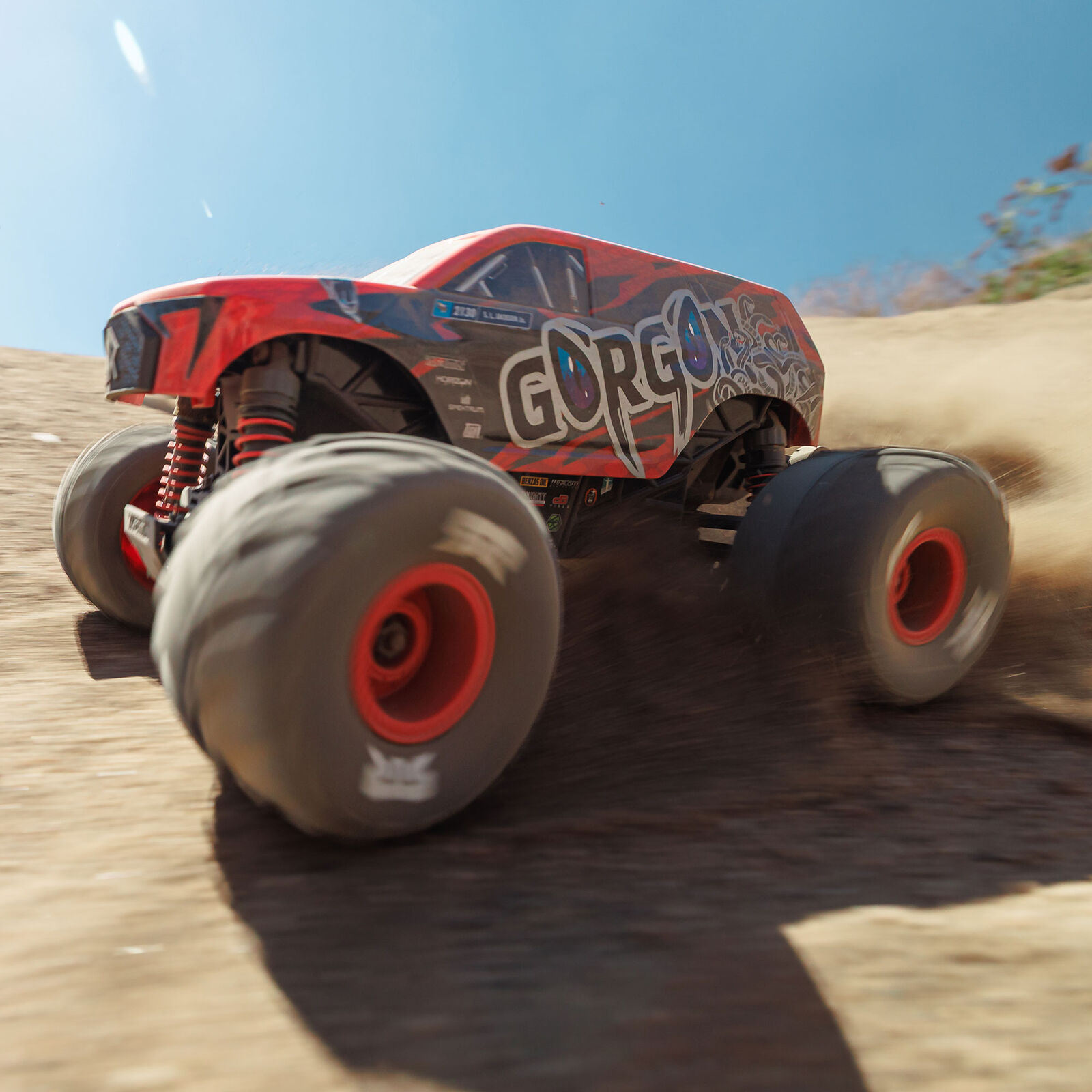 ARRMA 1/16 GORGON GROM 4X4 RTR Brushed Monster Truck (Battery & Charger Included)-ARA2130T1/ARA2130T2/ARA2130T3