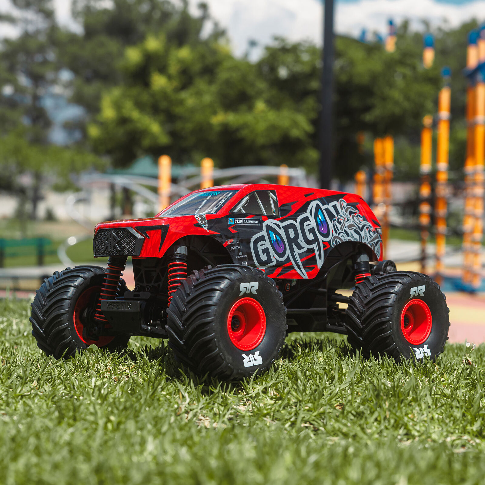 ARRMA 1/16 GORGON GROM 4X4 RTR Brushed Monster Truck (Battery & Charger Included)-ARA2130T1/ARA2130T2/ARA2130T3