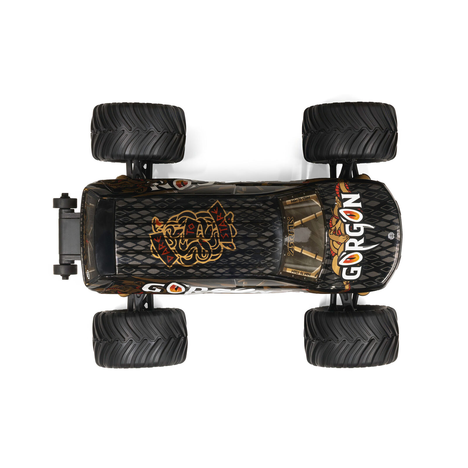 ARRMA 1/16 GORGON GROM 4X4 RTR Brushed Monster Truck (Battery & Charger Included)-ARA2130T1/ARA2130T2/ARA2130T3