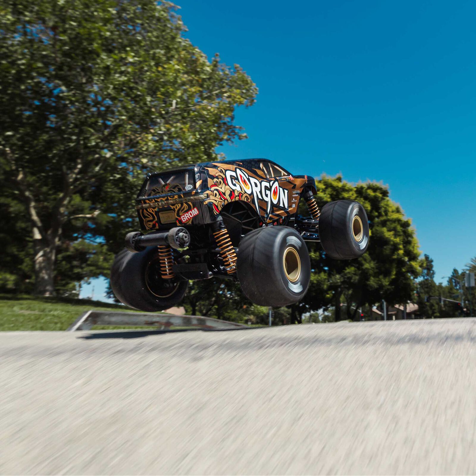 ARRMA 1/16 GORGON GROM 4X4 RTR Brushed Monster Truck (Battery & Charger Included)-ARA2130T1/ARA2130T2/ARA2130T3