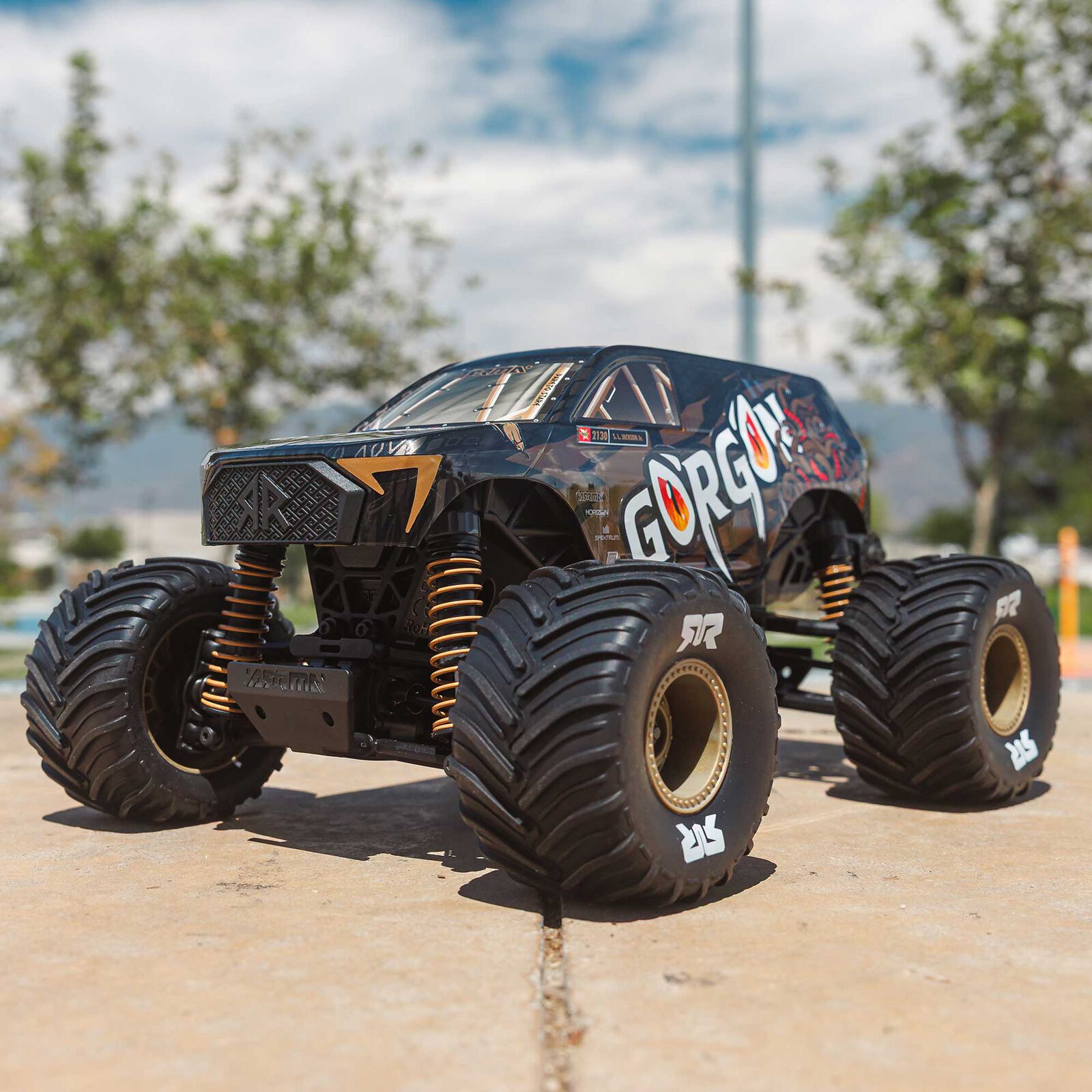 ARRMA 1/16 GORGON GROM 4X4 RTR Brushed Monster Truck (Battery & Charger Included)-ARA2130T1/ARA2130T2/ARA2130T3