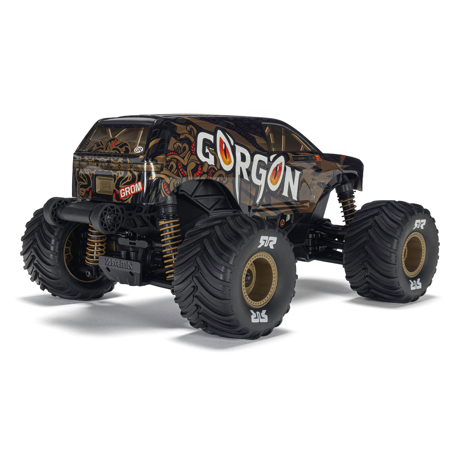 ARRMA 1/16 GORGON GROM 4X4 RTR Brushed Monster Truck (Battery & Charger Included)-ARA2130T1/ARA2130T2/ARA2130T3