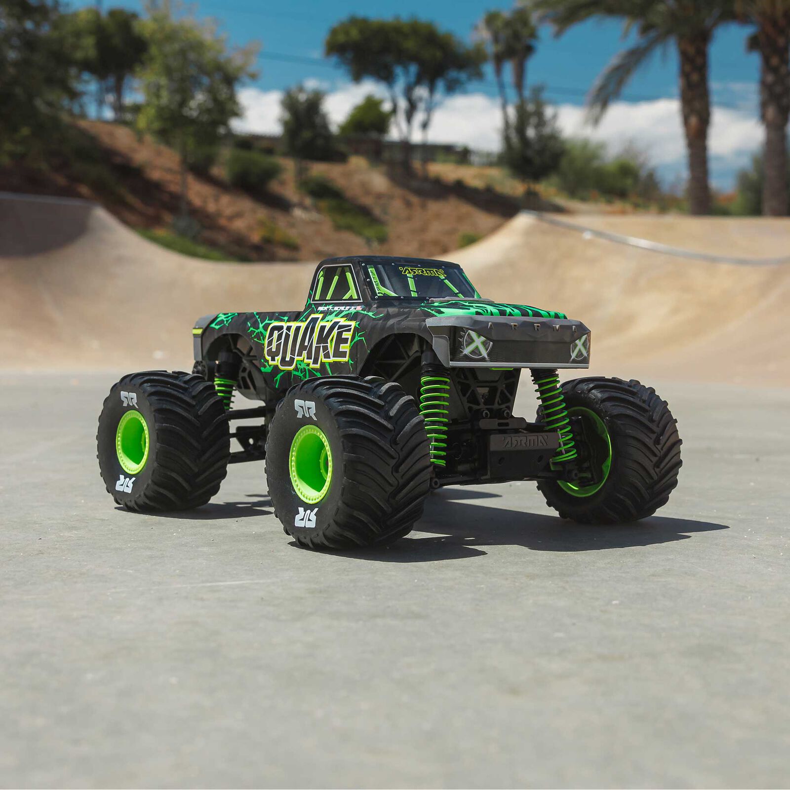 ARRMA 1/16 QUAKE GROM 4X4 RTR Brushed Monster Truck (Battery & Charger Included)-ARA2137T1，ARA2137T2，ARA2137T3