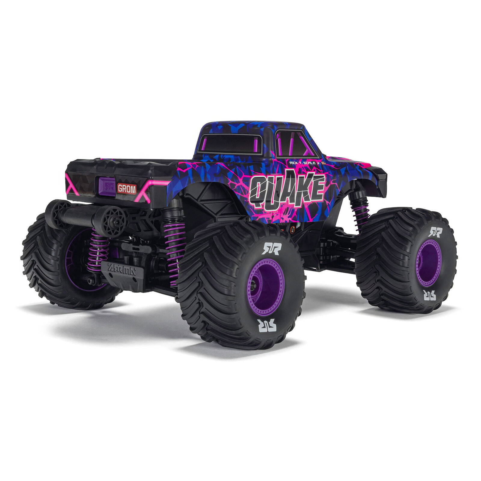 ARRMA 1/16 QUAKE GROM 4X4 RTR Brushed Monster Truck (Battery & Charger Included)-ARA2137T1，ARA2137T2，ARA2137T3