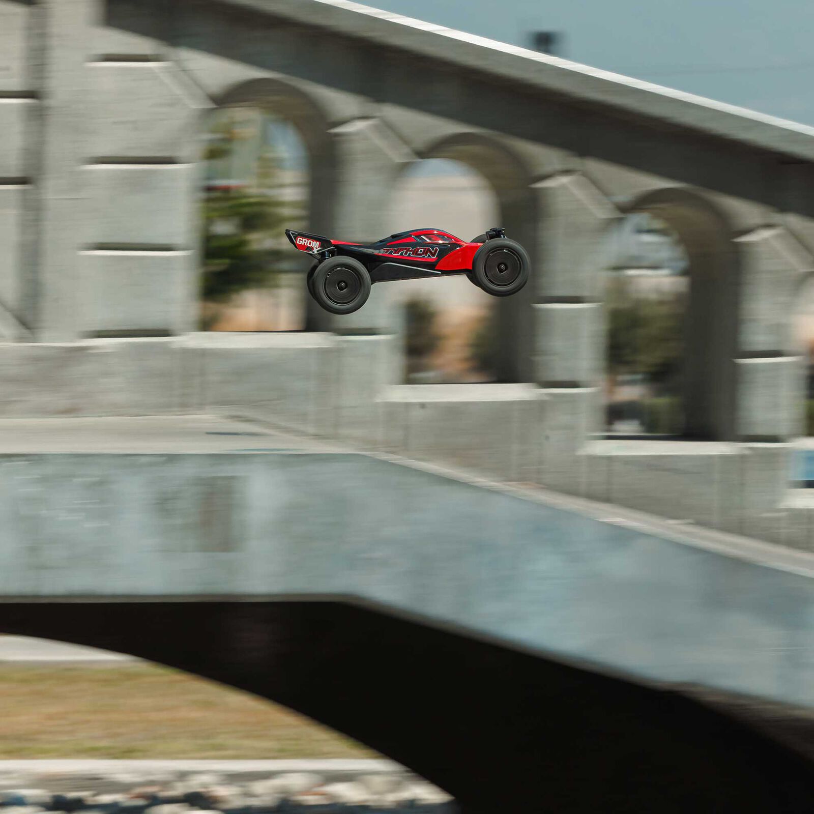 ARRMA 1:14 Typhon Grom 3S BLX 4WD RTR Brushless Buggy w/ SLT2 2.4GHz Radio, DSC, Battery & Charger-ARA2306ST1/ARA2306ST2