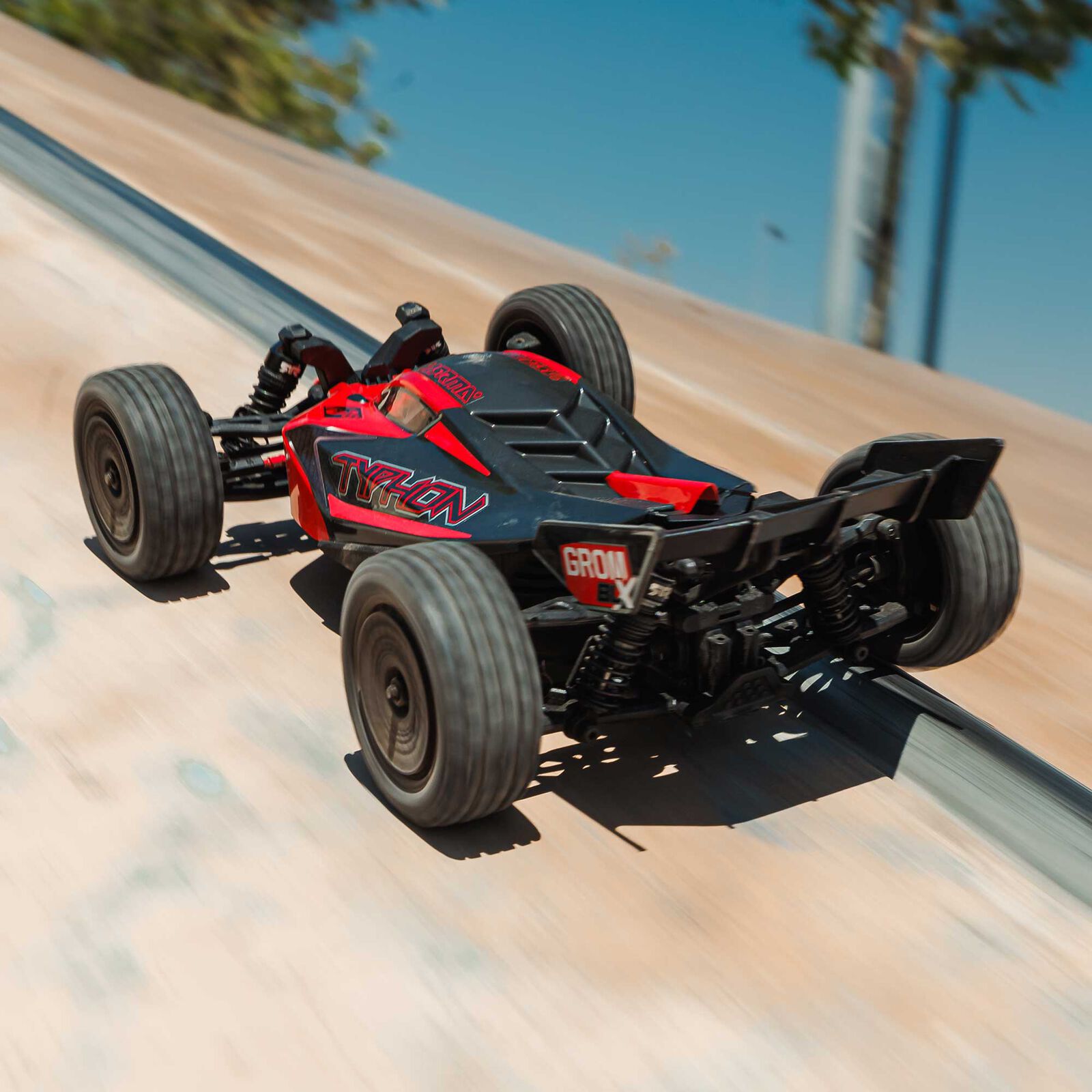 ARRMA 1:14 Typhon Grom 3S BLX 4WD RTR Brushless Buggy w/ SLT2 2.4GHz Radio, DSC, Battery & Charger-ARA2306ST1/ARA2306ST2