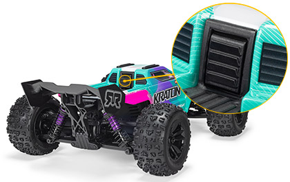 CLIP-FREE BODY ATTACHMENT for the ARRMA 1/16 MINI KRATON 3S RC Speed Truck
