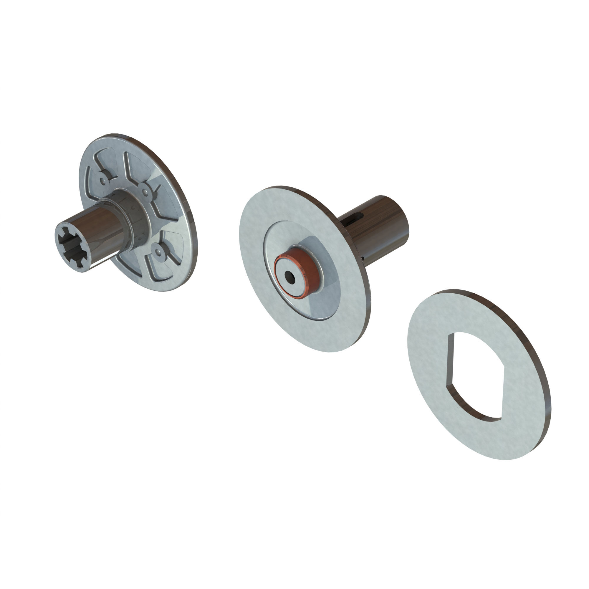 ARRMA Slipper Plate & Hub Set-ARA310946