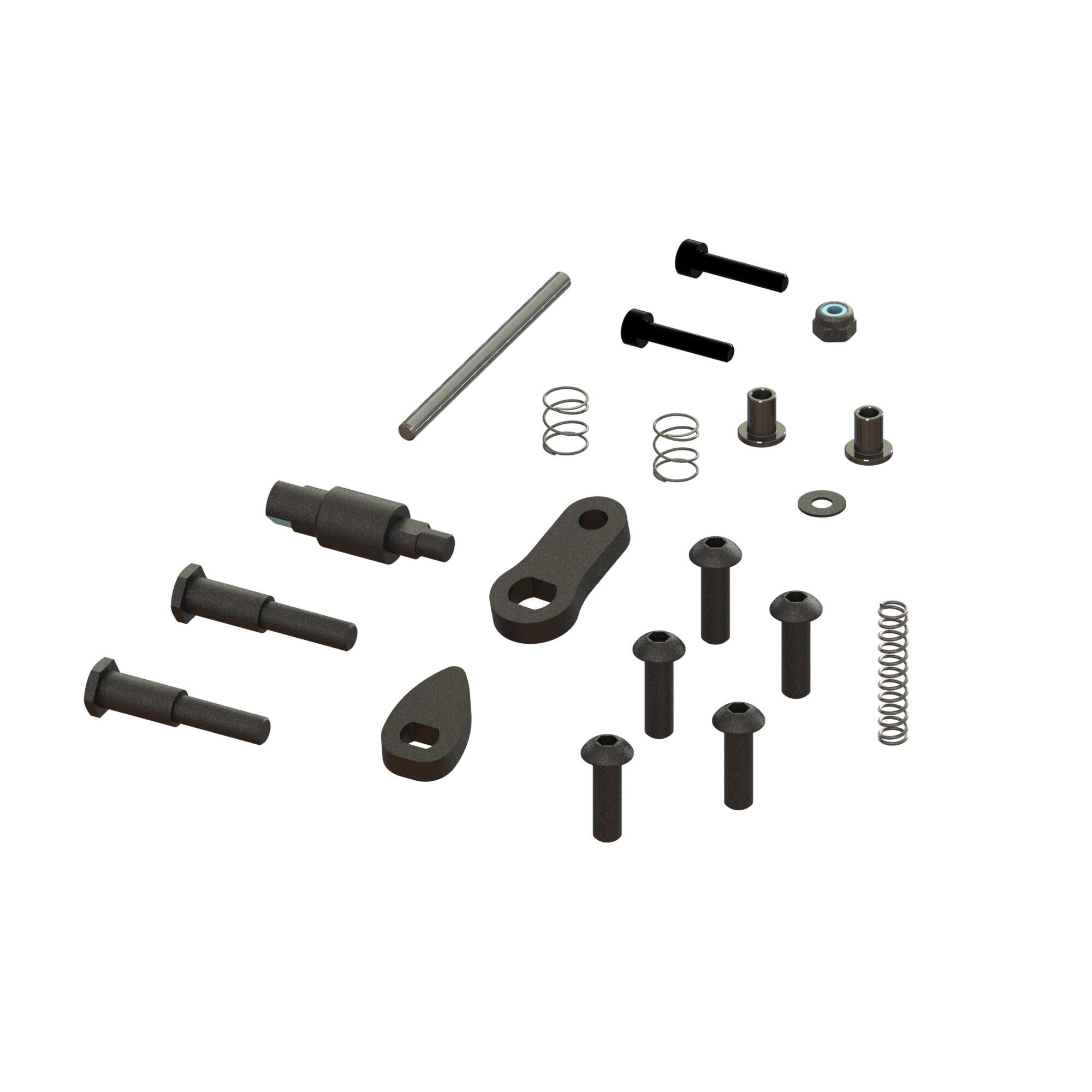 ARRMA Rear Brake Module Part Set, Metal-ARA311116