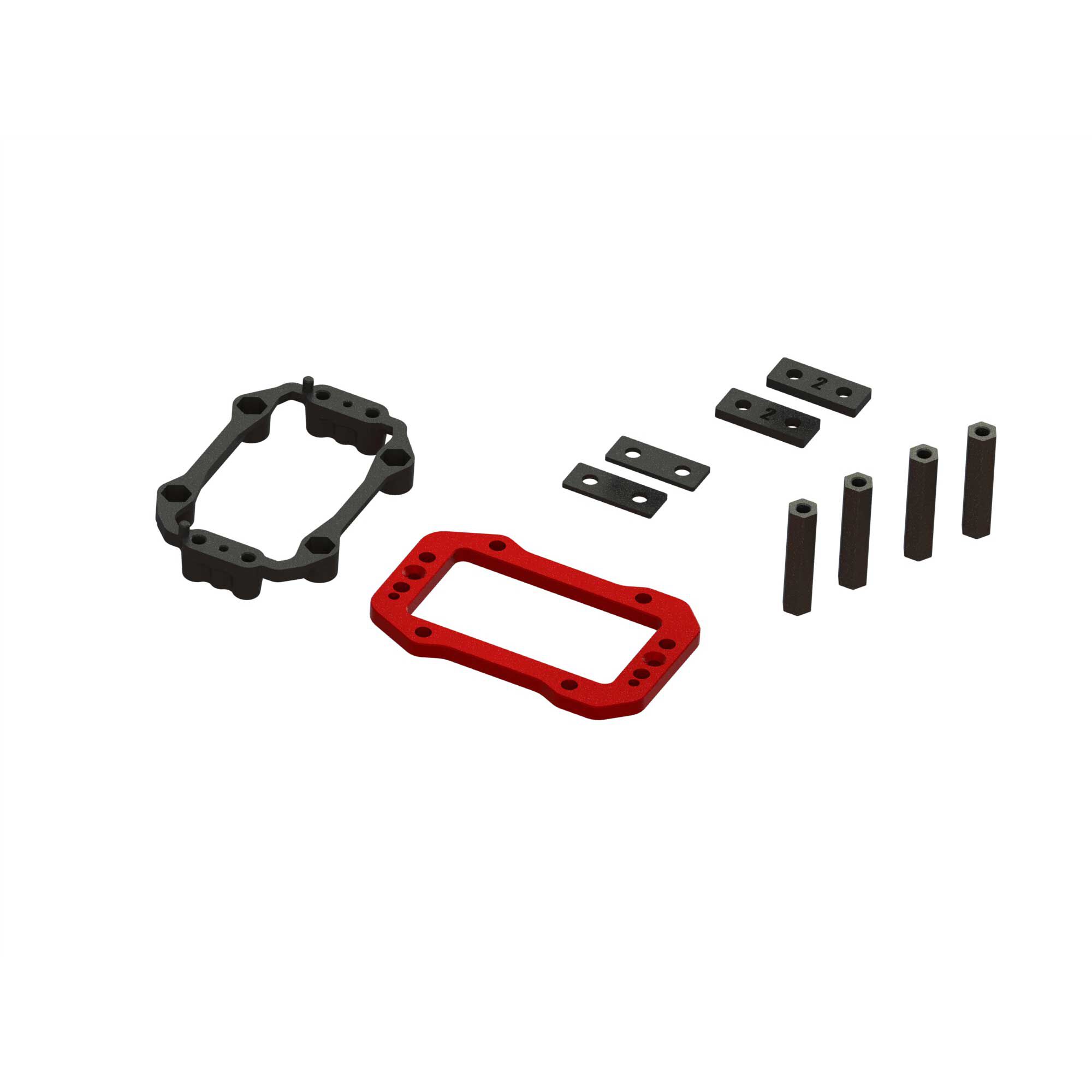 ARRMA Servo Mount, Aluminum: EXB-ARA320574