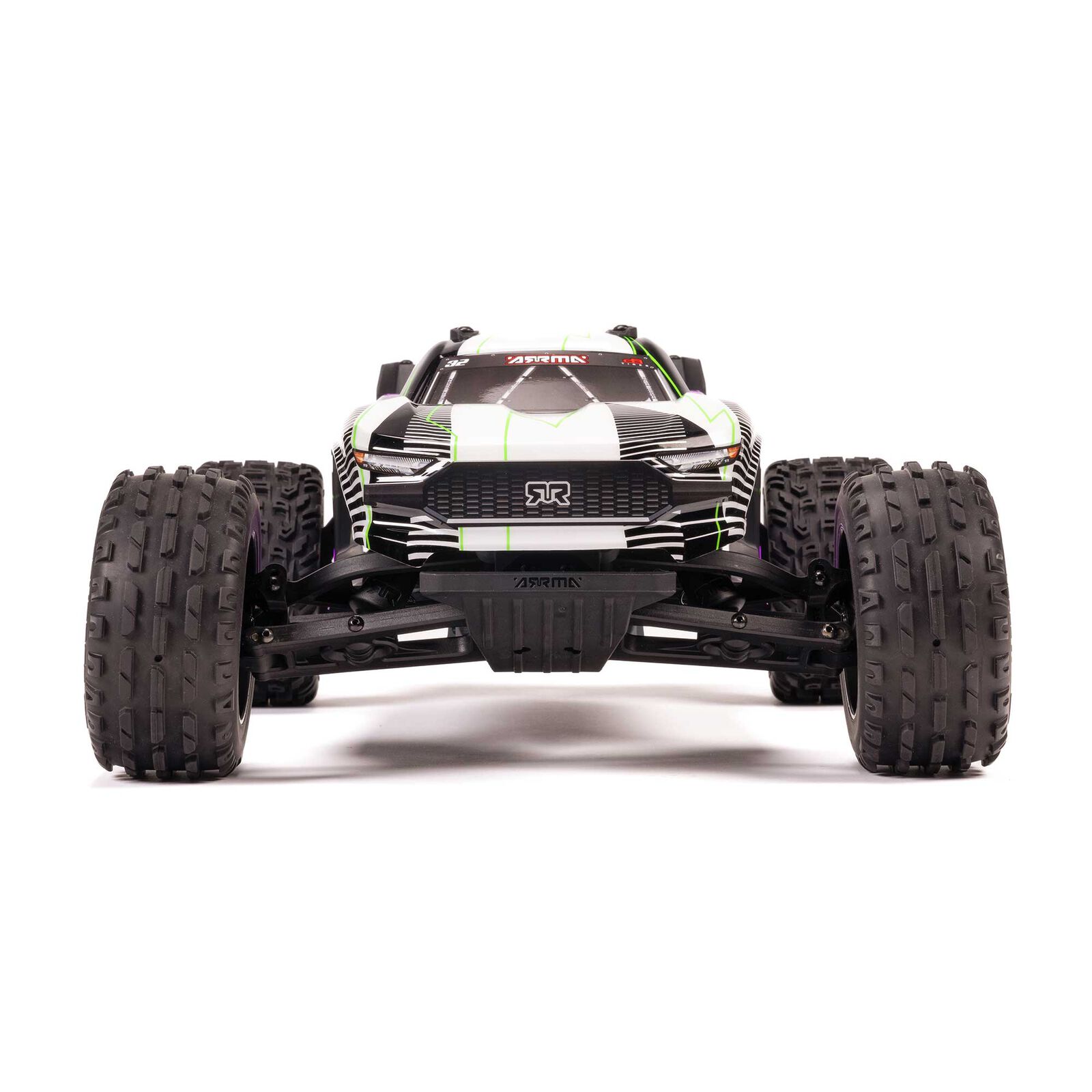 1:10 VORTEKS 2WD RTR Brushed Stadium Truck (Battery & Charger Included), Orange&Purple