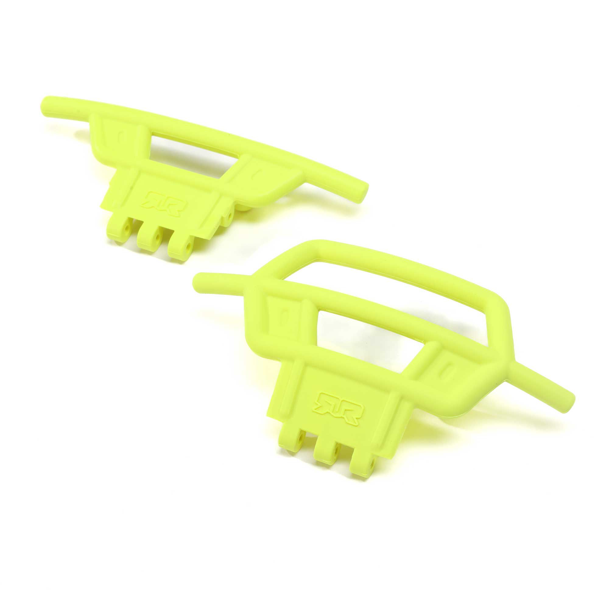 ARRMA MT Bumper Set, Fluorescent Yellow-ARA320772