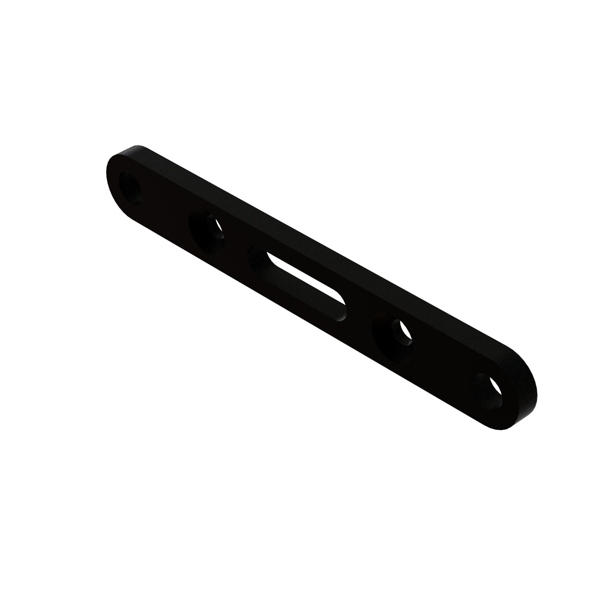 ARRMA Aluminum RR Suspension Mount, Black-ARA320781