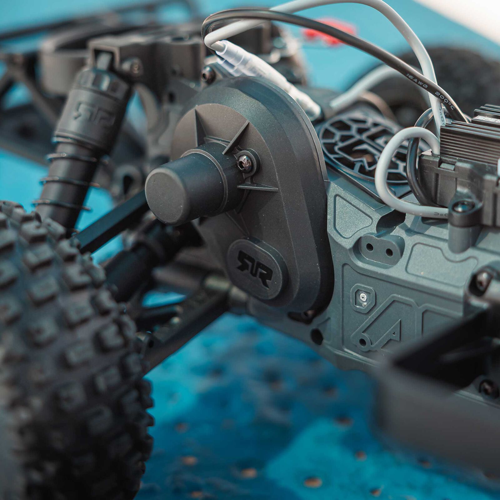 1/10 FURY 2WD RTR Brushed Short Course Truck (Battery & Charger Included), Red