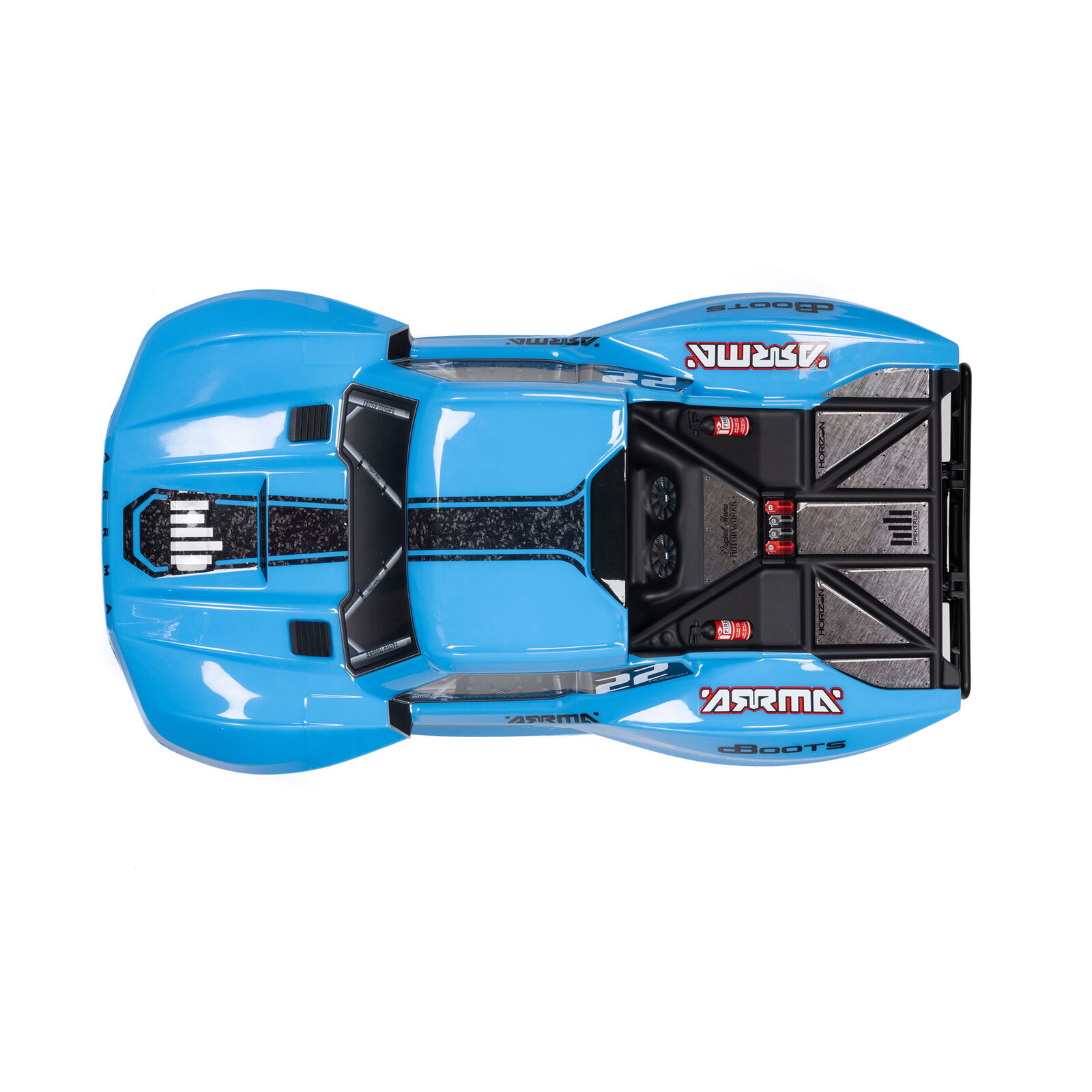 1/10 FURY 2WD RTR Brushed Short Course Truck (Battery & Charger Included), Red