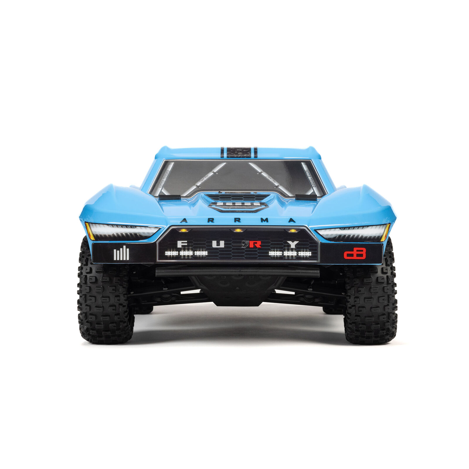 1/10 FURY 2WD RTR Brushed Short Course Truck (Battery & Charger Included), Red