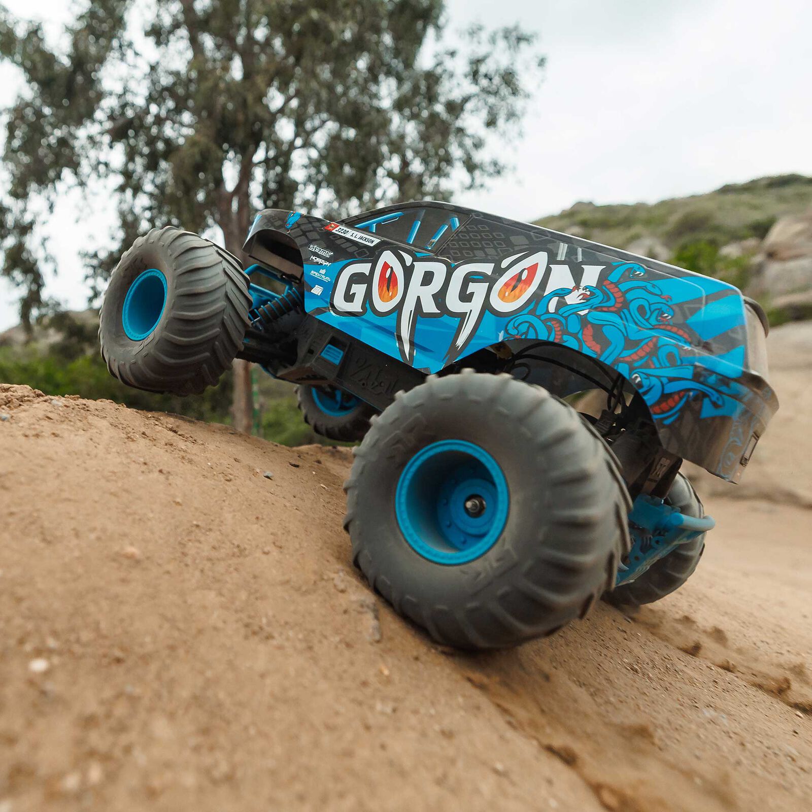 ARRMA 1:10 GORGON 2WD RTA Kit Brushed RC Monster Truck w/ Battery & Charger-ARA3230ST1/ARA3230ST1/ARA3230ST3