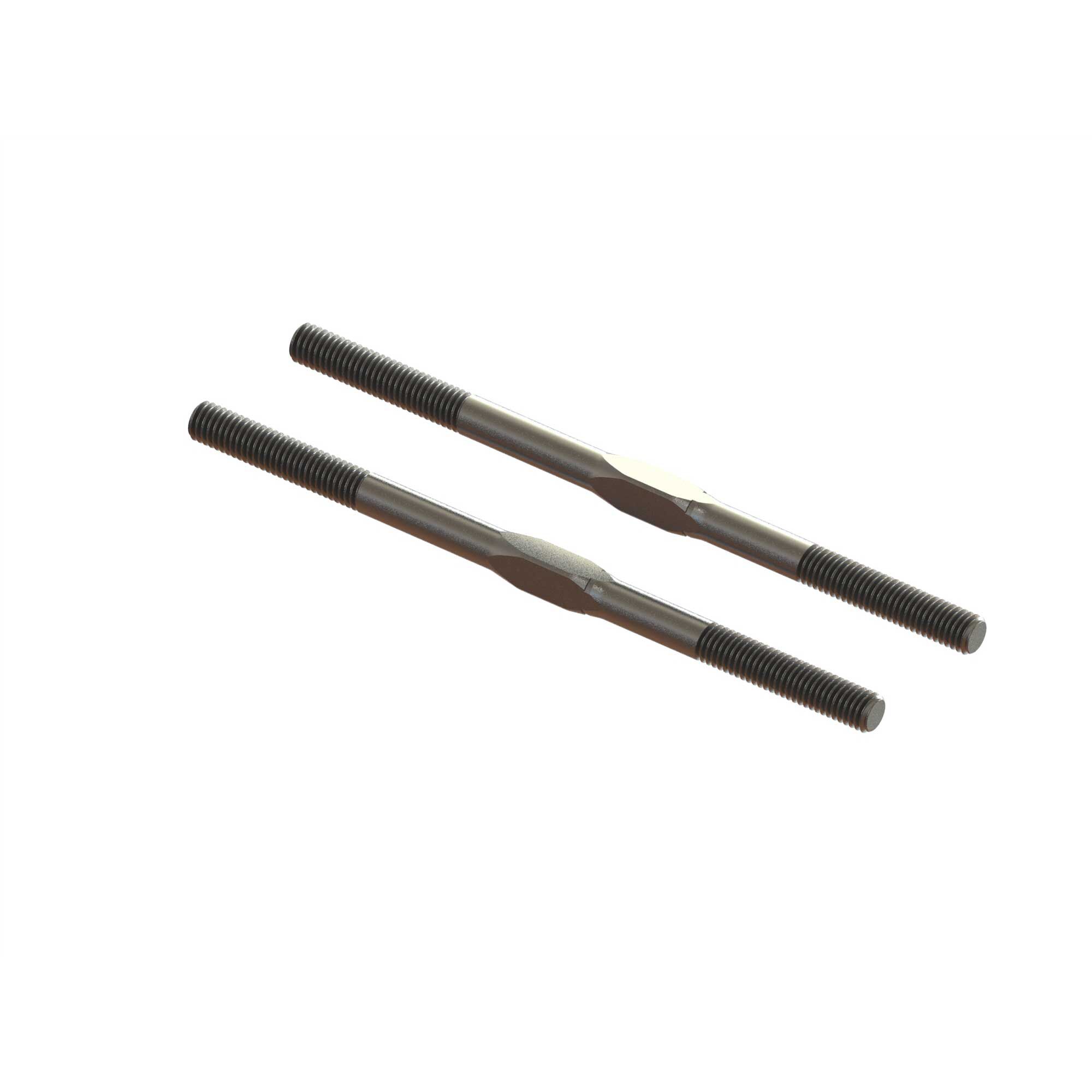ARRMA Steel Turnbuckle M5x95mm Silver (2)-ARA330662