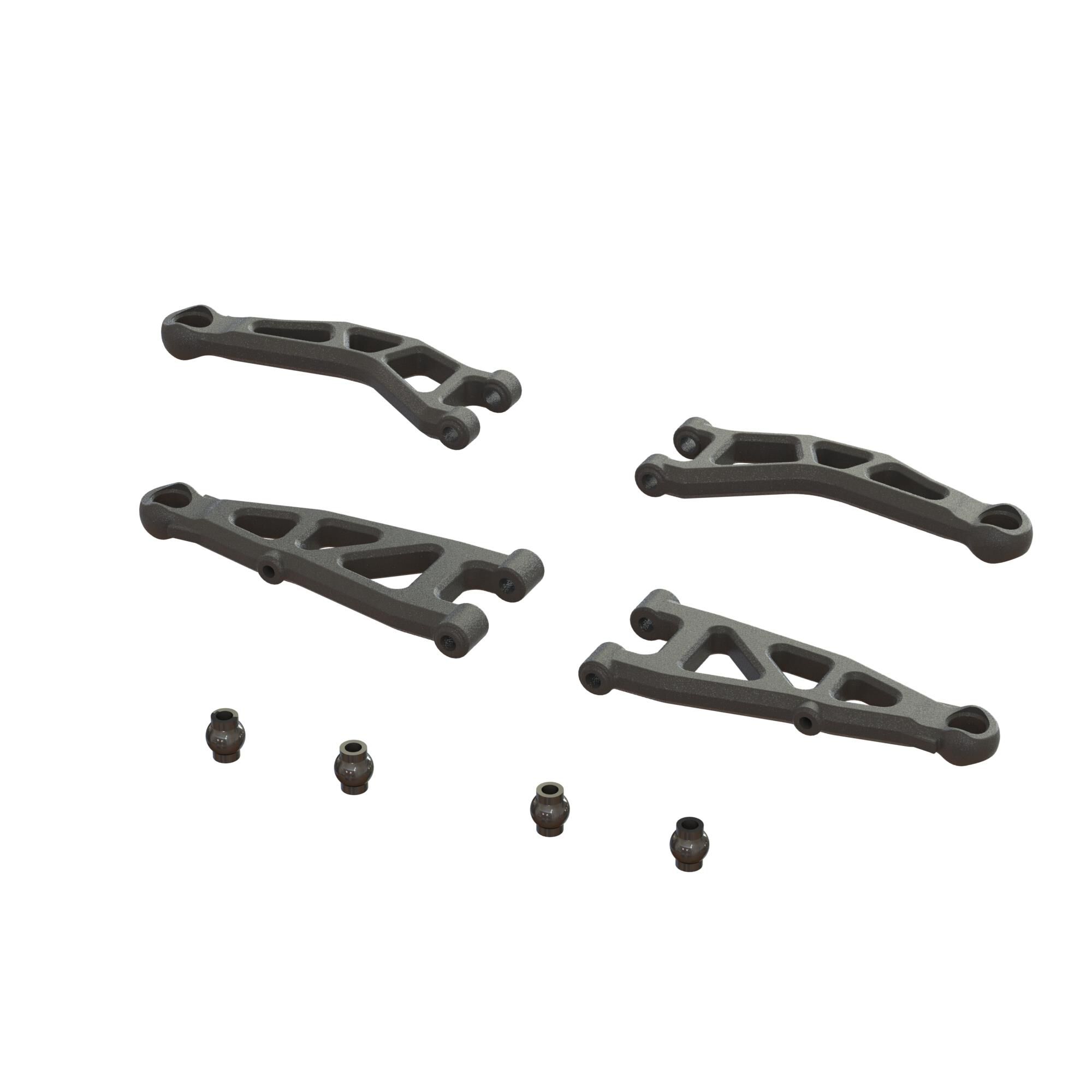 ARRMA Front Suspension Arm Set A: GROM-ARA330809