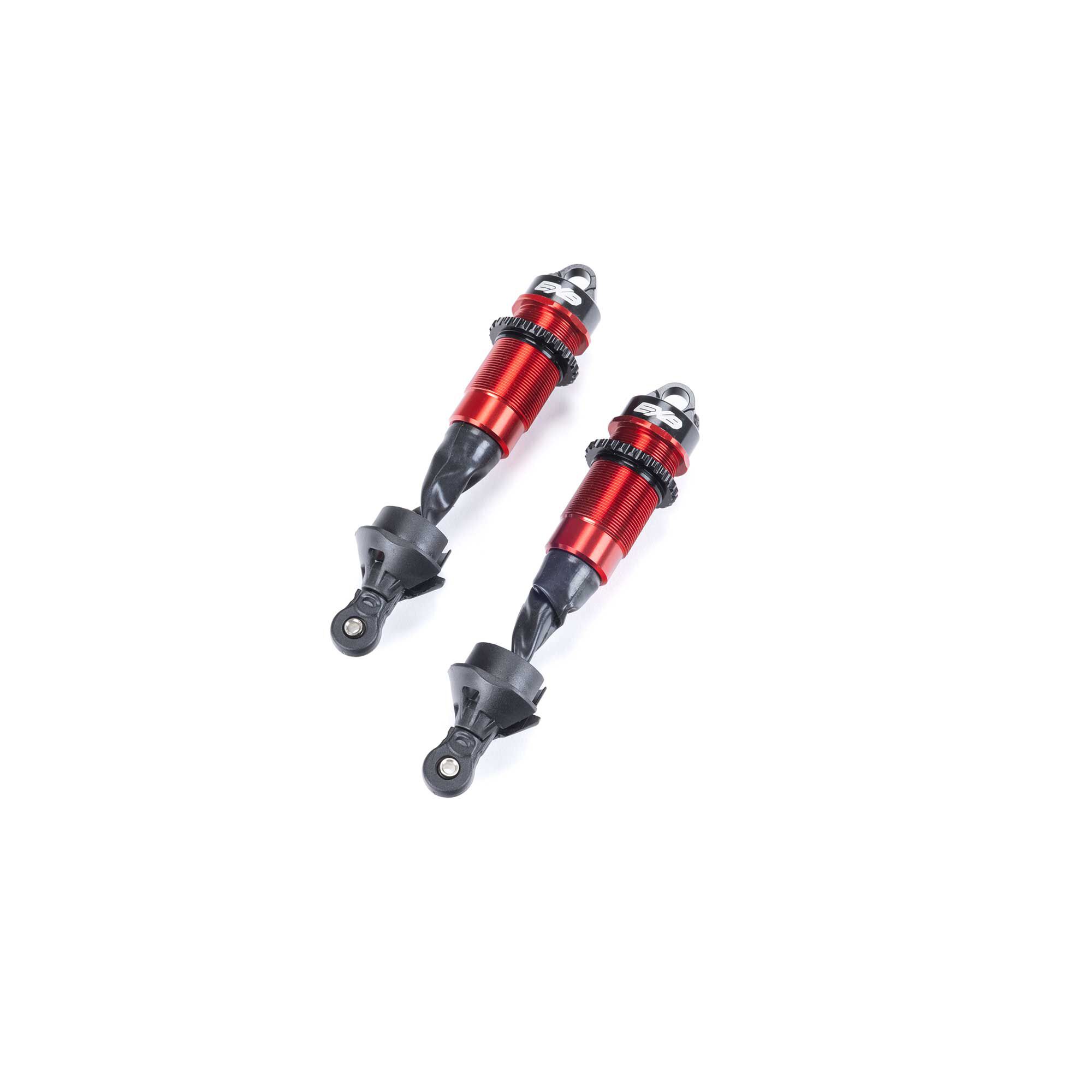 ARRMA EXB Shock Set Bore:16mm, Length:117mm Piston: Machined 8x1.2mm Oil:1300cst Emulsion Caps-ARA330848