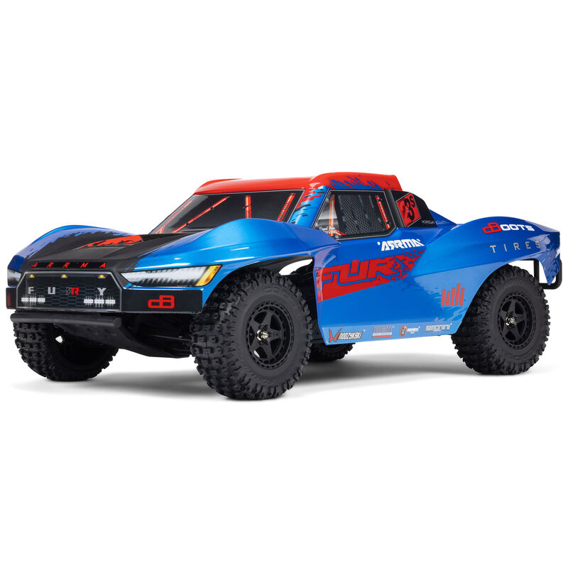 1/10 FURY 223S DSC 2WD RTR Brushless Short Course Truck, Blue
