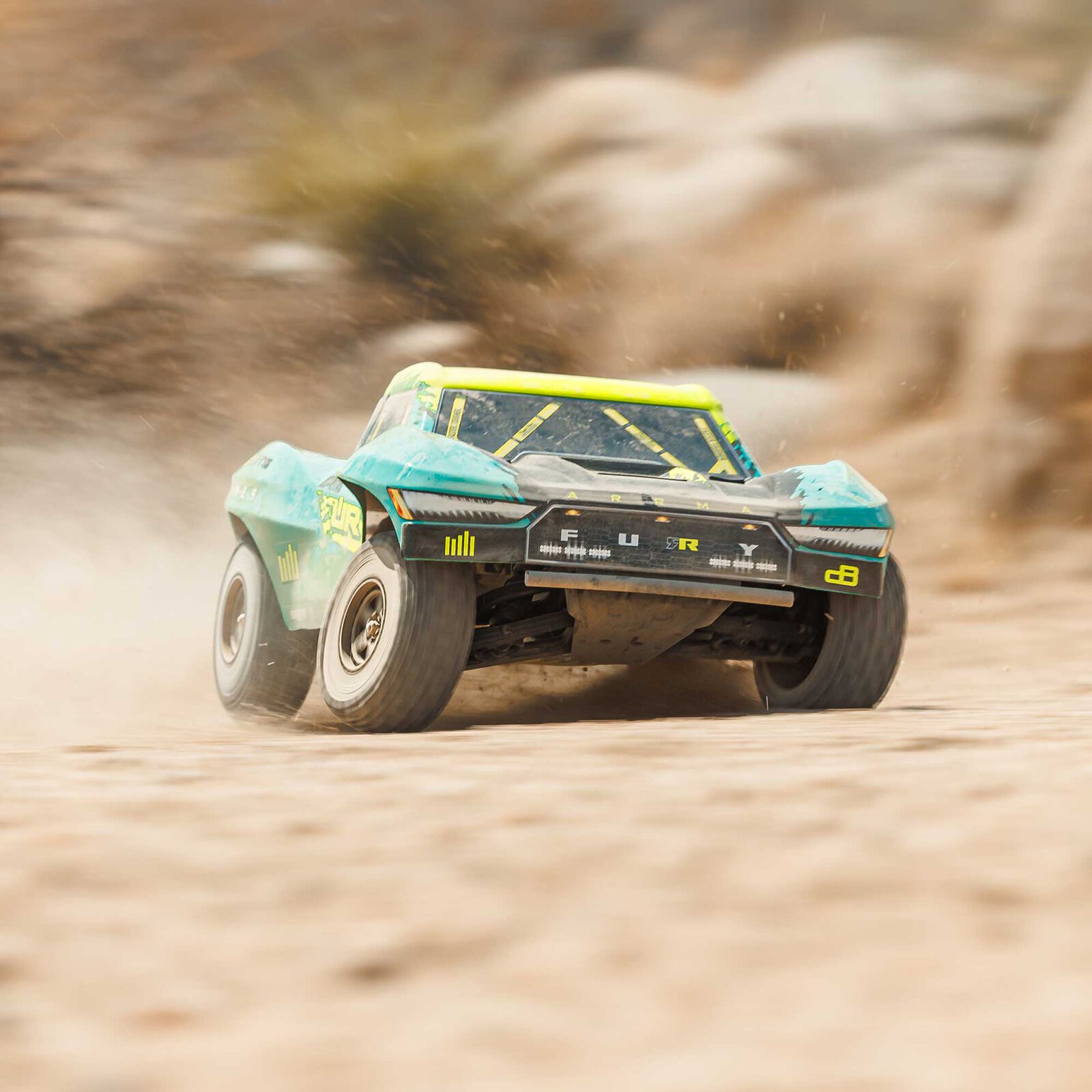 1/10 FURY 223S DSC 2WD RTR Brushless Short Course Truck, Blue