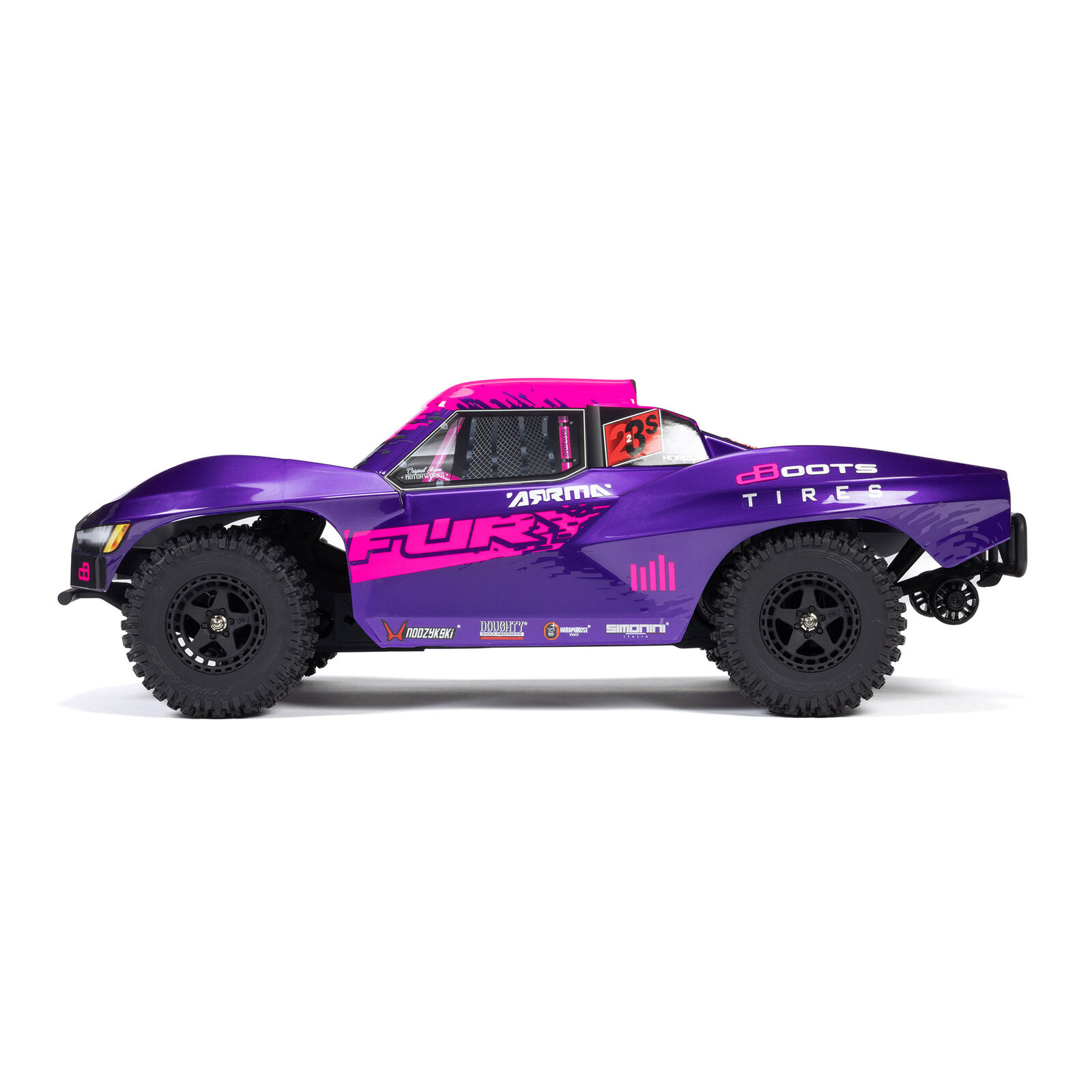 ARRMA 1:10 FURY 223S DSC 2WD RTR Brushless Short Course Truck-ARA3521T1/ARA3521T2