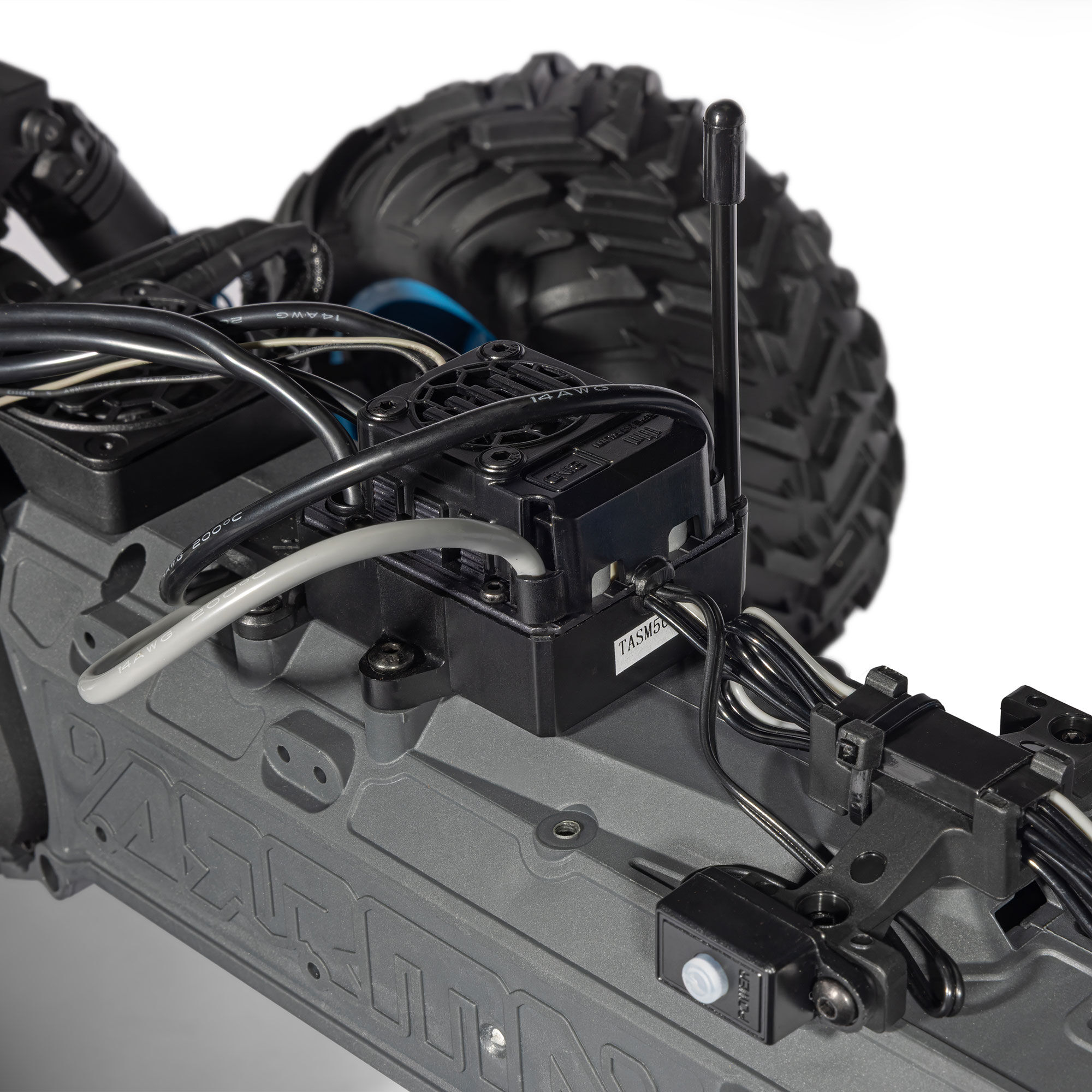 ARRMA 1/10 FREEDOM FLYER 223S 2WD RTR Brushless Monster Truck (Battery & Charger Included), White-ARA3530SFFT1