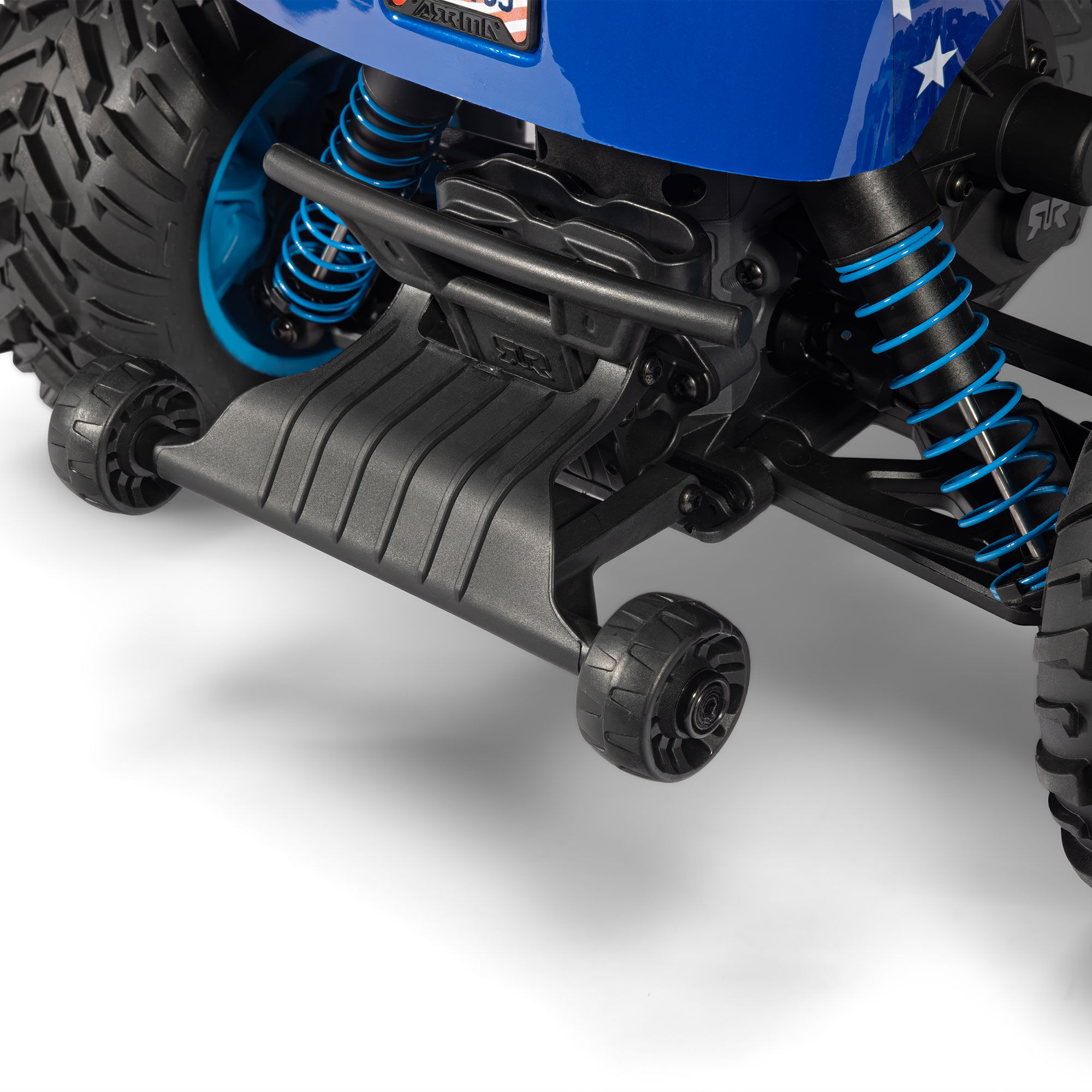 ARRMA 1/10 FREEDOM FLYER 223S 2WD RTR Brushless Monster Truck (Battery & Charger Included), White-ARA3530SFFT1