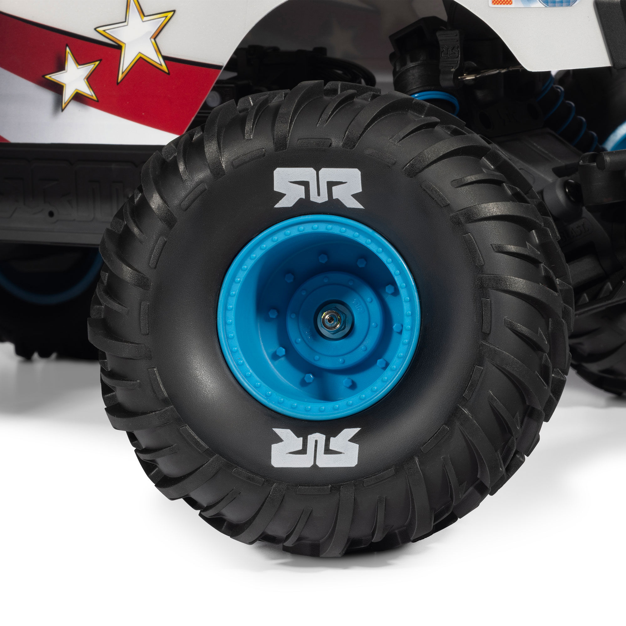 ARRMA 1/10 FREEDOM FLYER 223S 2WD RTR Brushless Monster Truck (Battery & Charger Included), White-ARA3530SFFT1