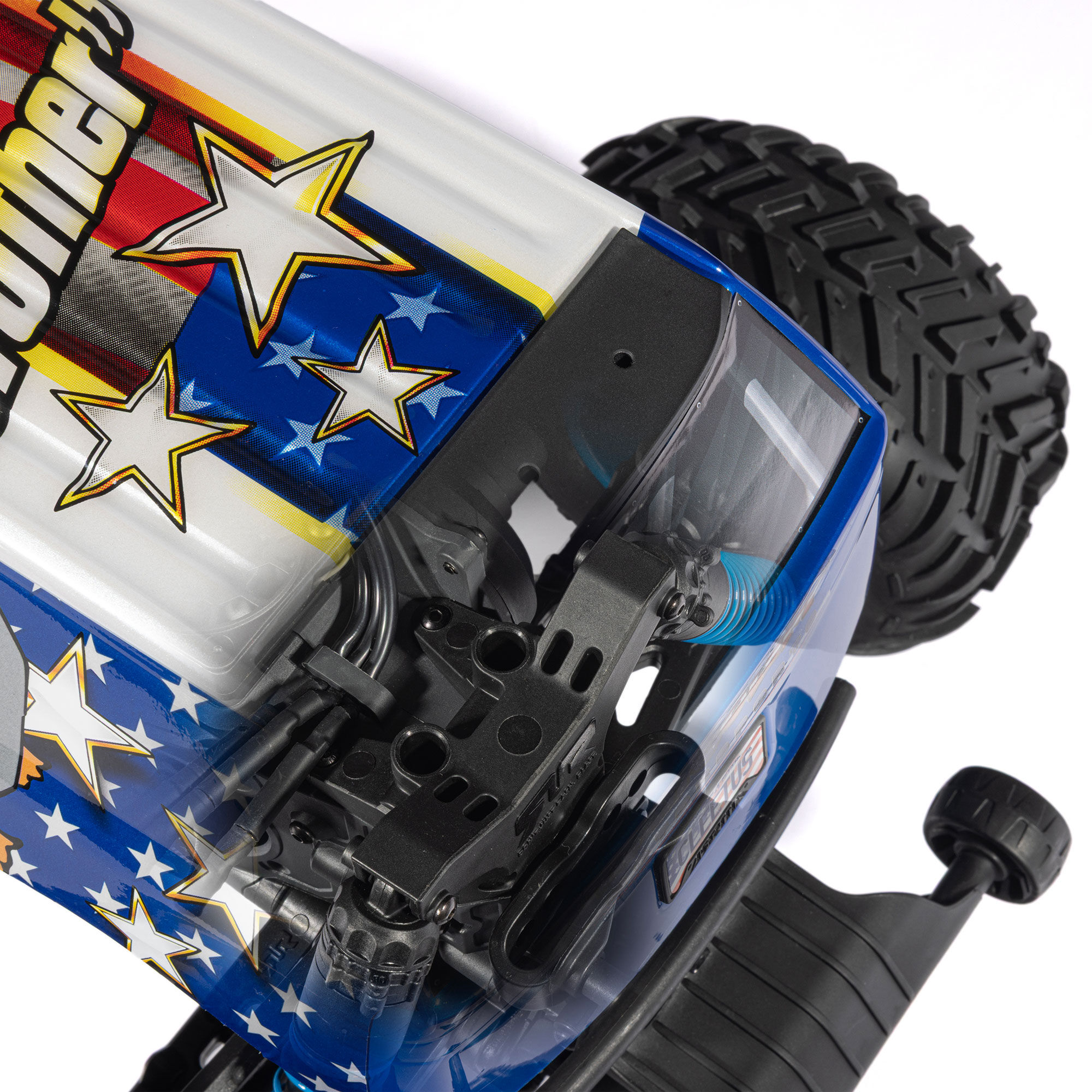 ARRMA 1/10 FREEDOM FLYER 223S 2WD RTR Brushless Monster Truck (Battery & Charger Included), White-ARA3530SFFT1