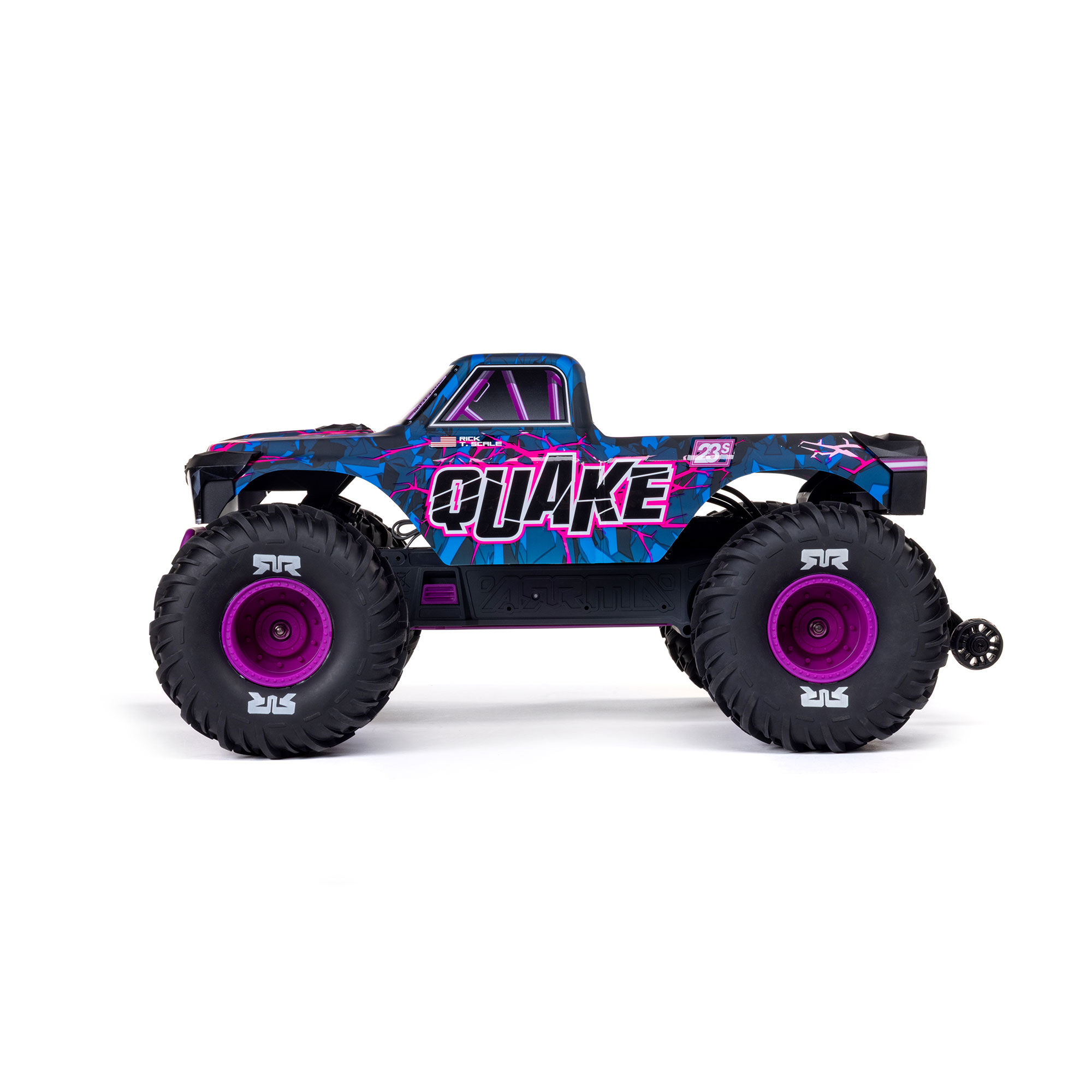 ARRMA 1/10 QUAKE 223S DSC 2WD RTR Brushless Monster Truck Multiple Colors-PRO362200