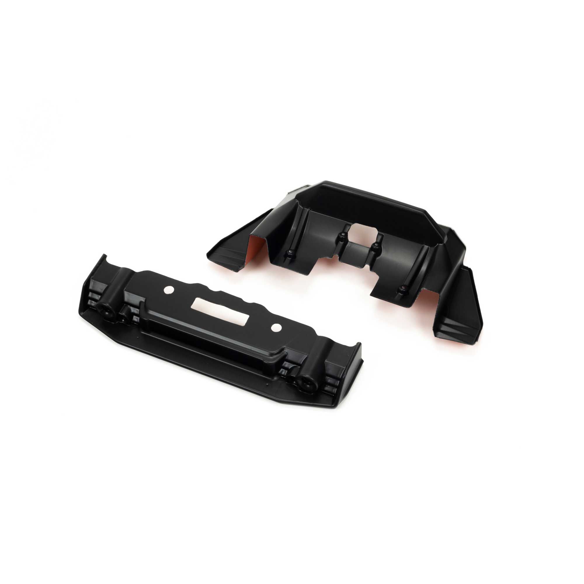 ARRMA FELONY Painted Splitter & Diffuser Black/Orange-ARA410010