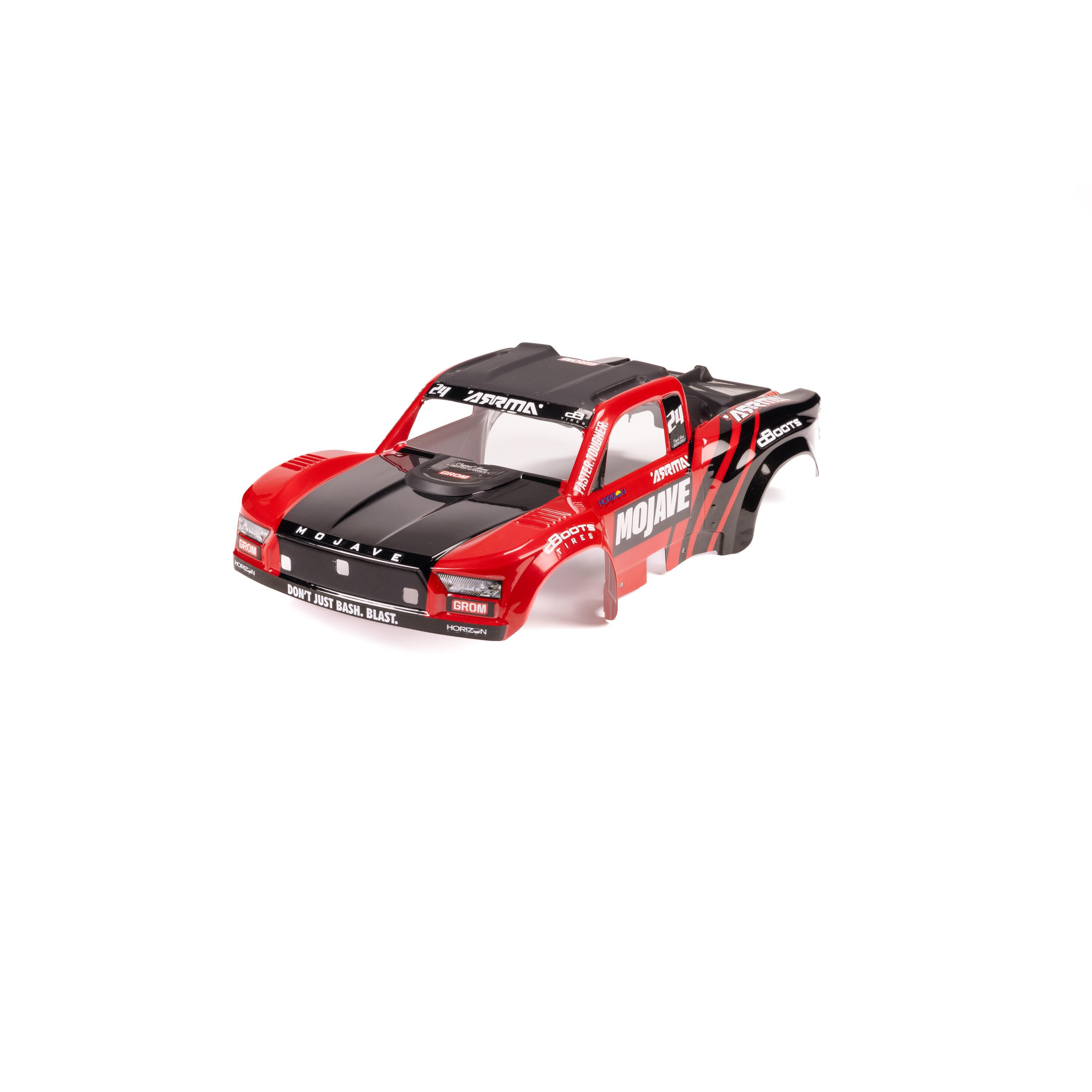 ARRMA MOJAVE GROM Body, Red/Black-ARA412008 