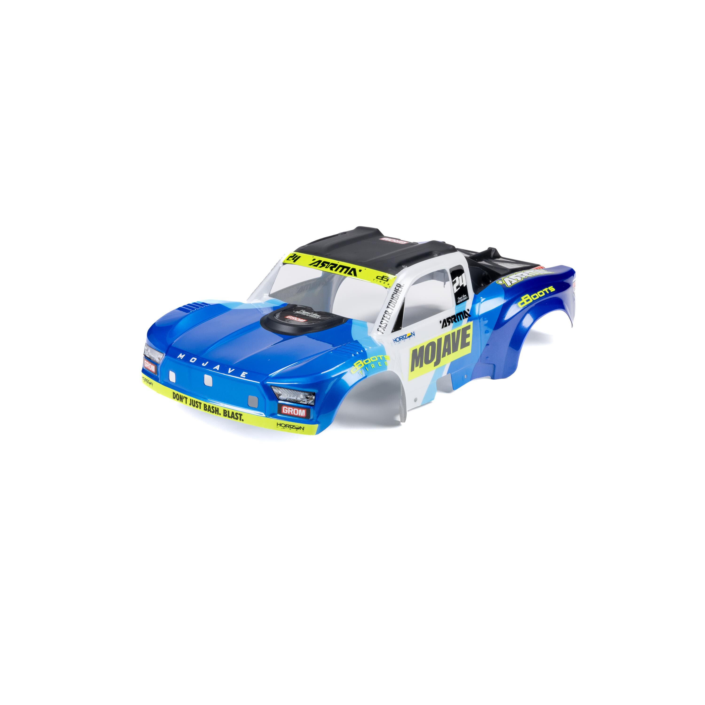 ARRMA MOJAVE GROM Body , Blue/White-ARA412009