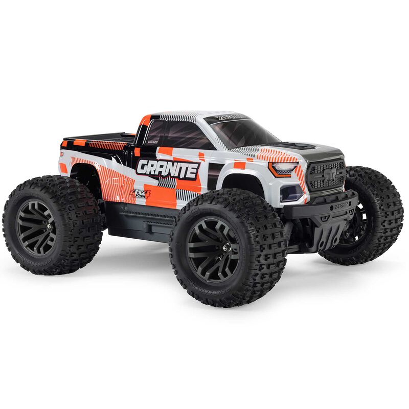ARRMA 1/10 GRANITE MEGA 665 4X4 RTR Brushed Monster Truck, Green
