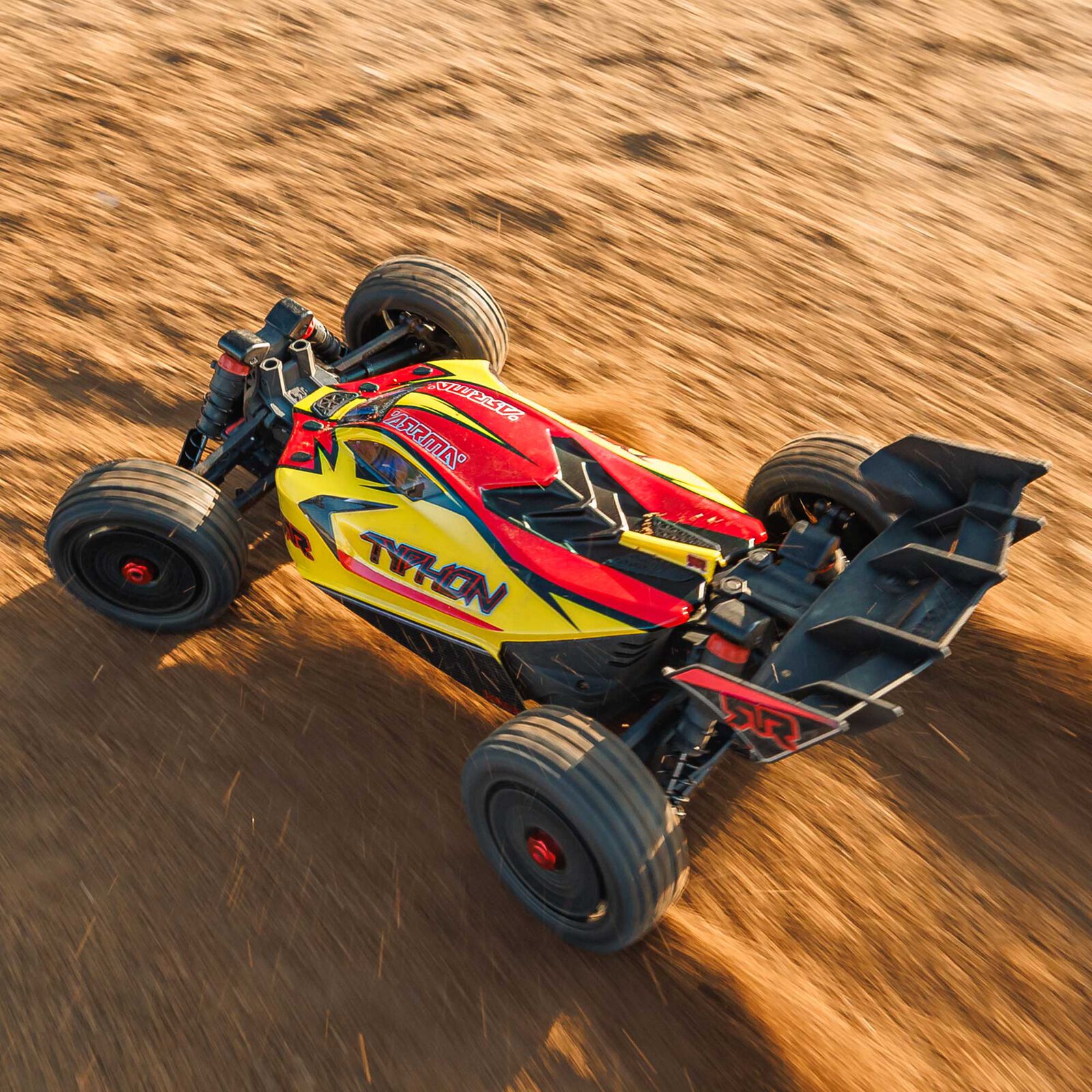 1/8 TYPHON MEGA 665 4X4 RTR Brushed Buggy, Blue